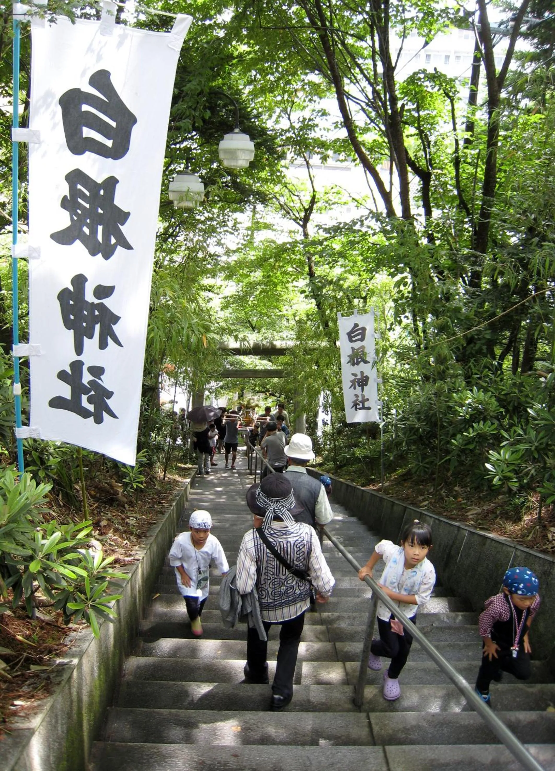 Nearby landmark in Yorokobinoyado Takamatsu