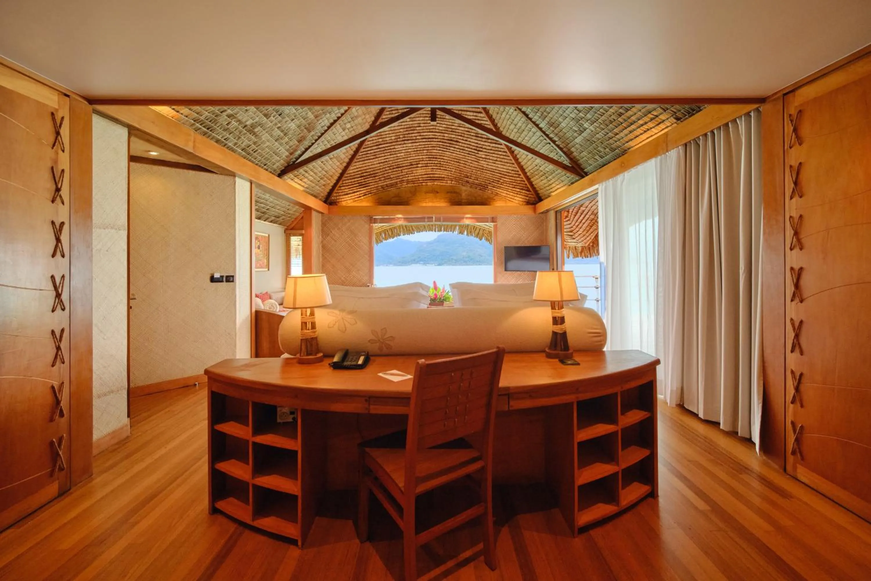 Bed in Le Taha'a by Pearl Resorts