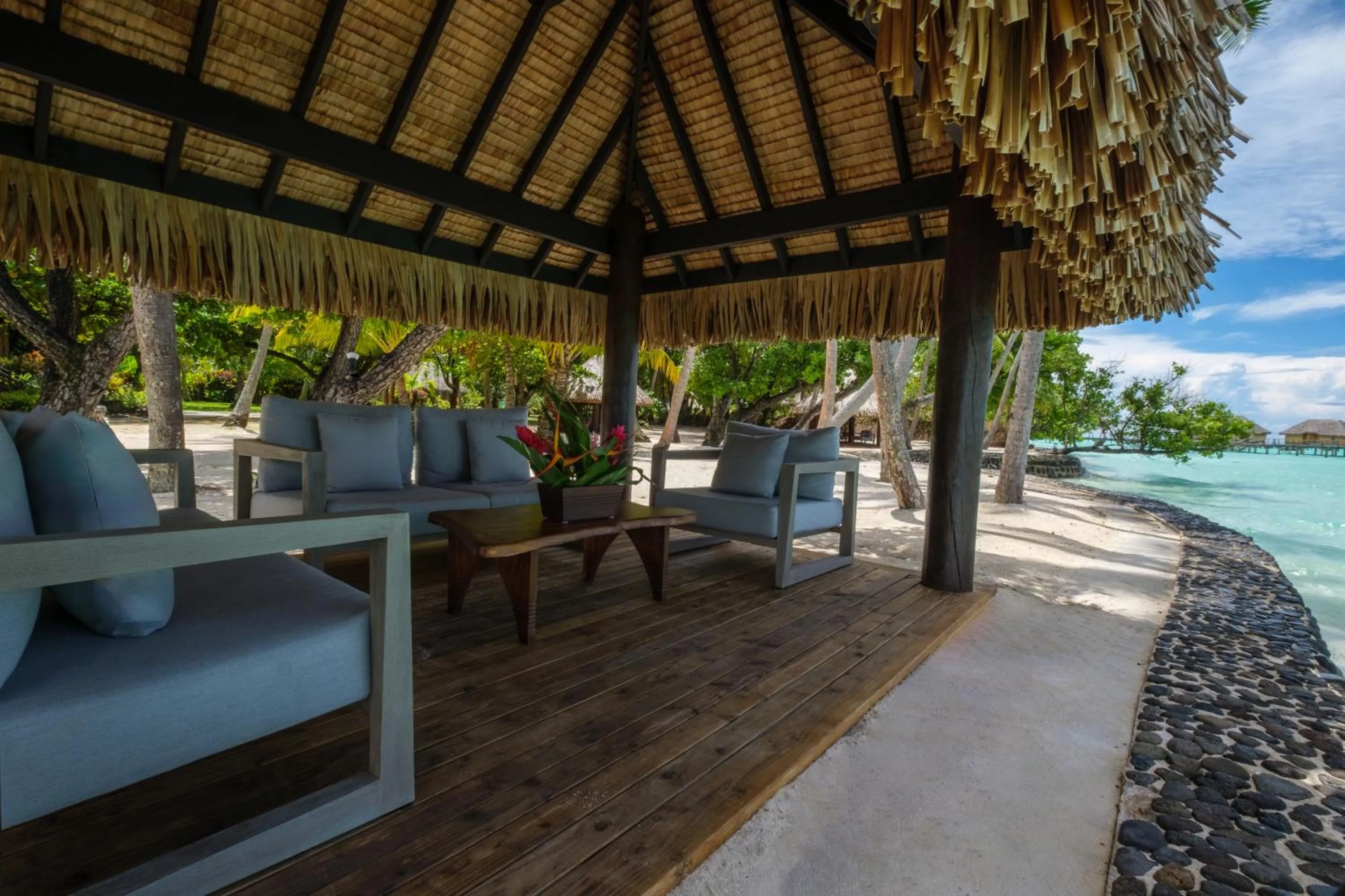 Balcony/Terrace in Le Taha'a by Pearl Resorts