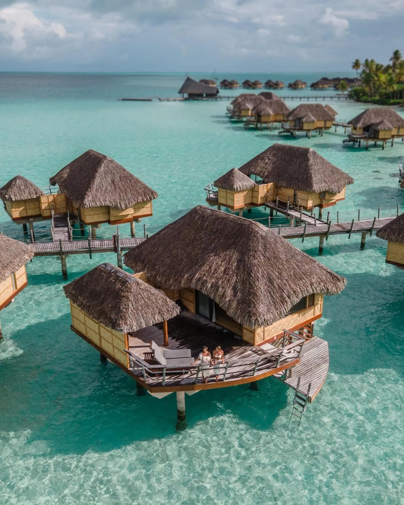 Bird's eye view in Le Taha'a by Pearl Resorts