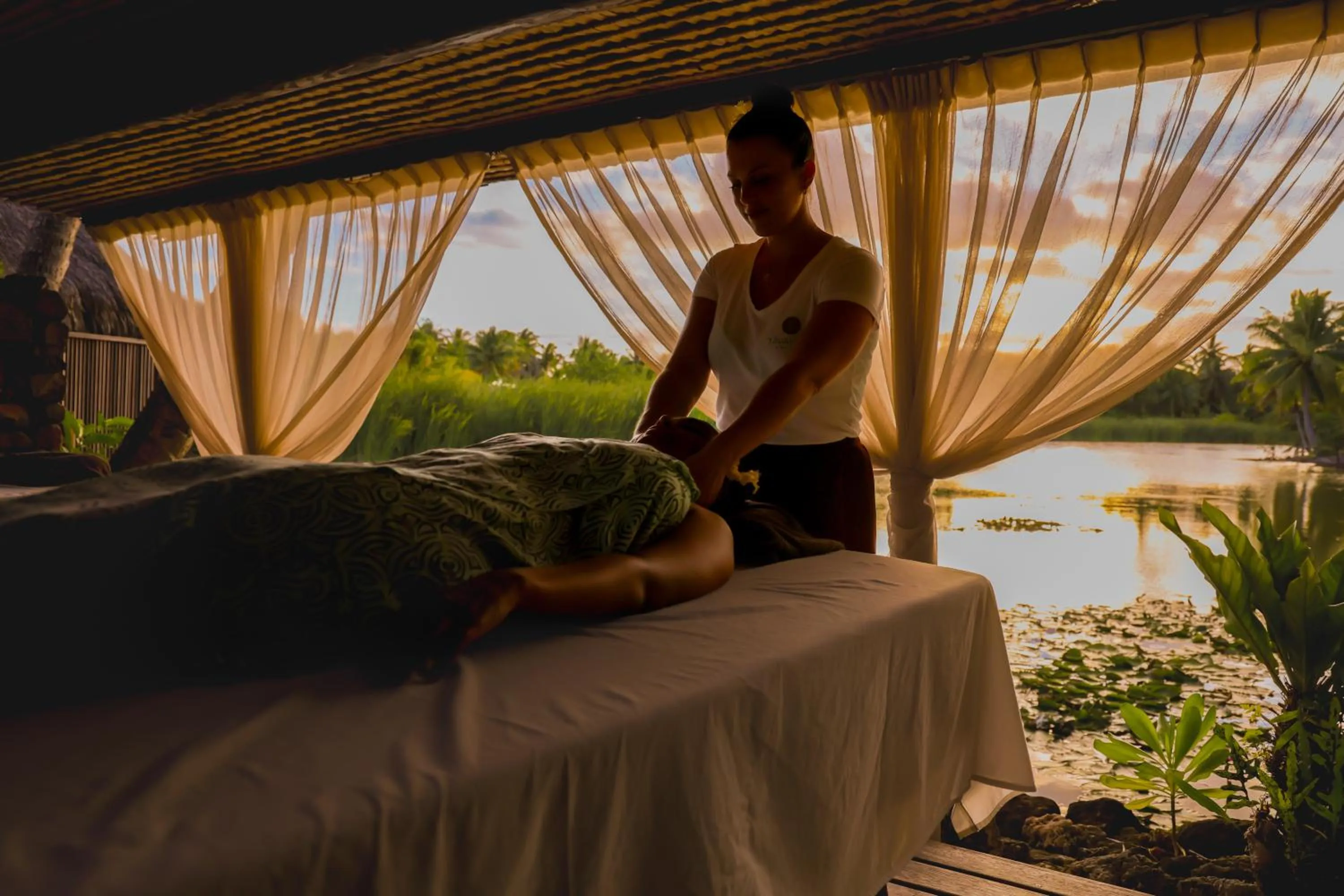 Spa and wellness centre/facilities in Le Taha'a by Pearl Resorts