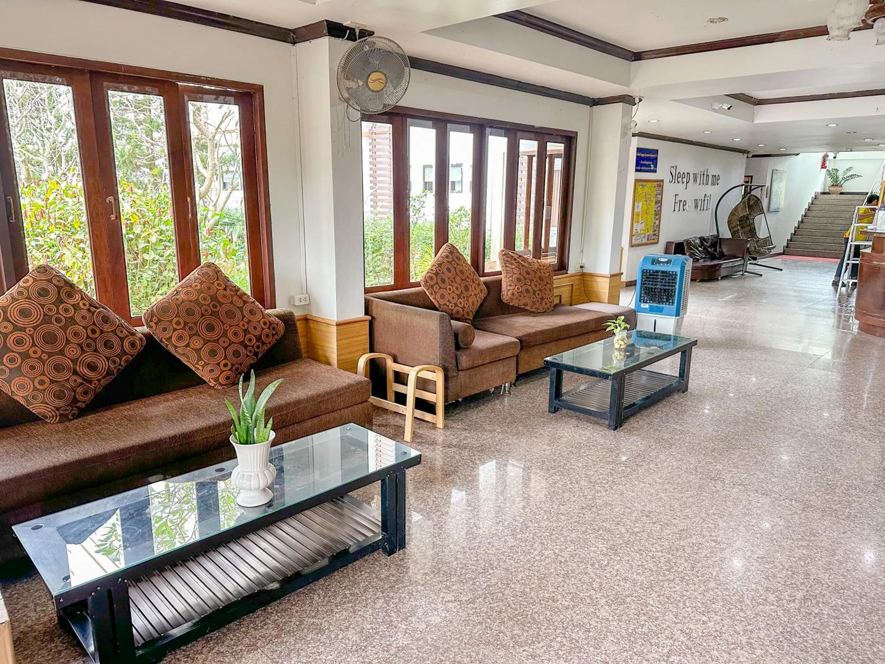Seating area in Baiboon Grand Hotel