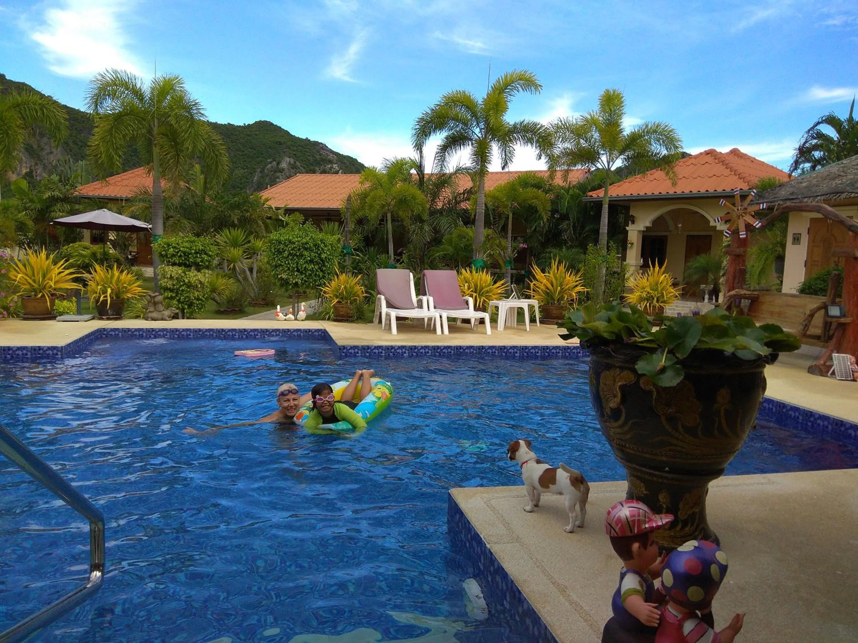 People in Stella Resort