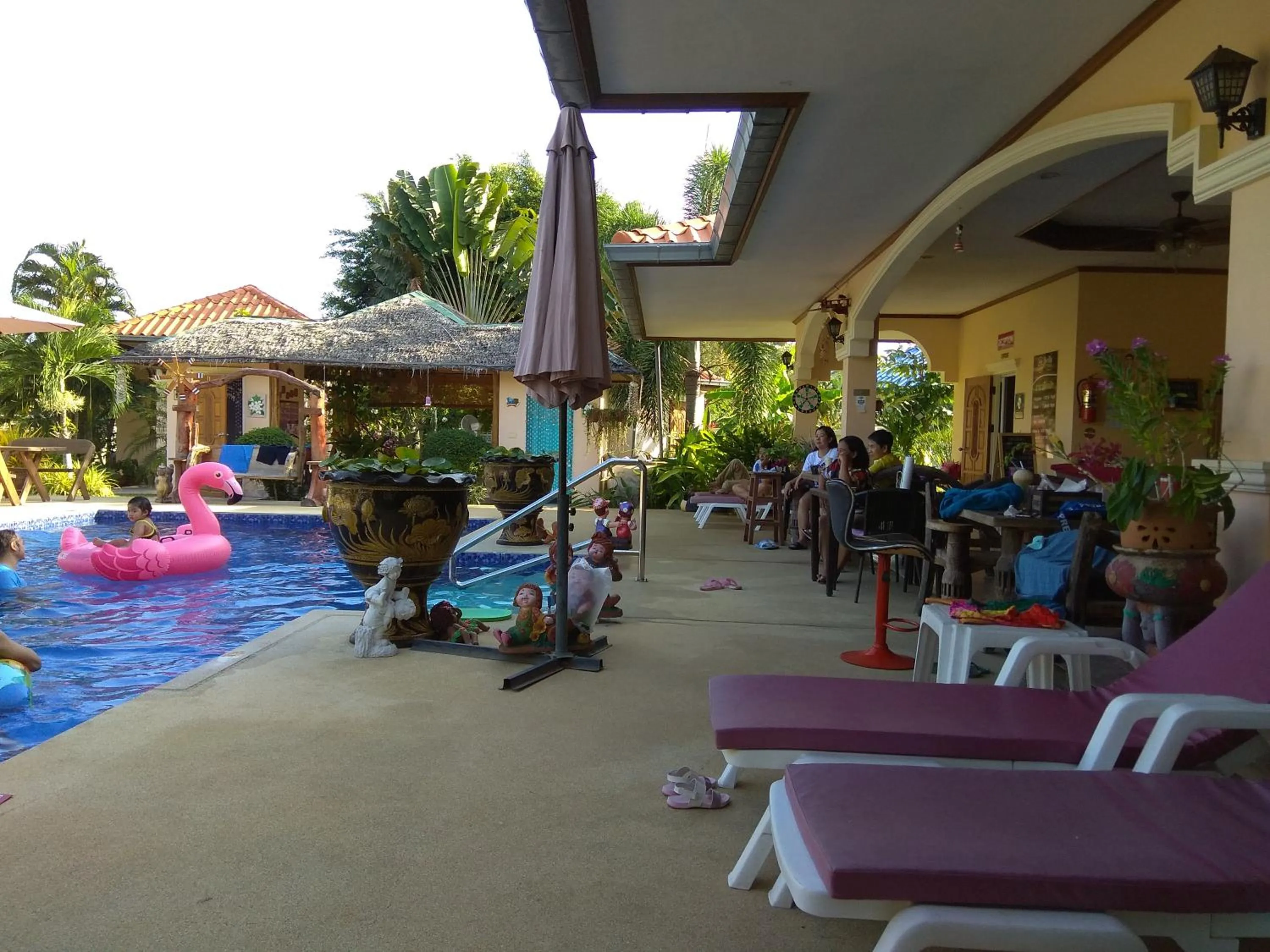 group of guests in Stella Resort