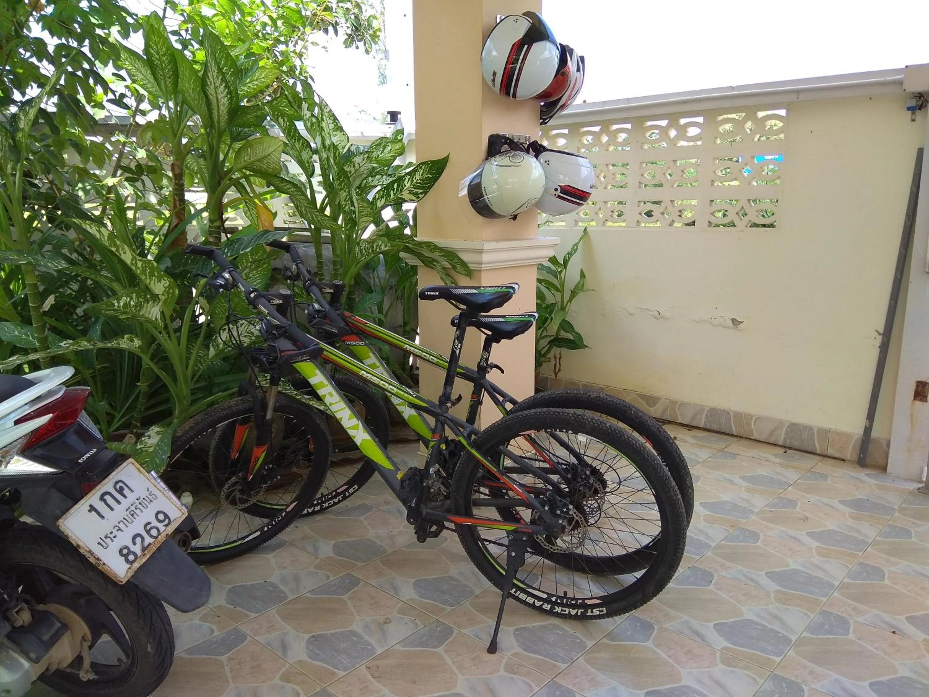 Cycling in Stella Resort