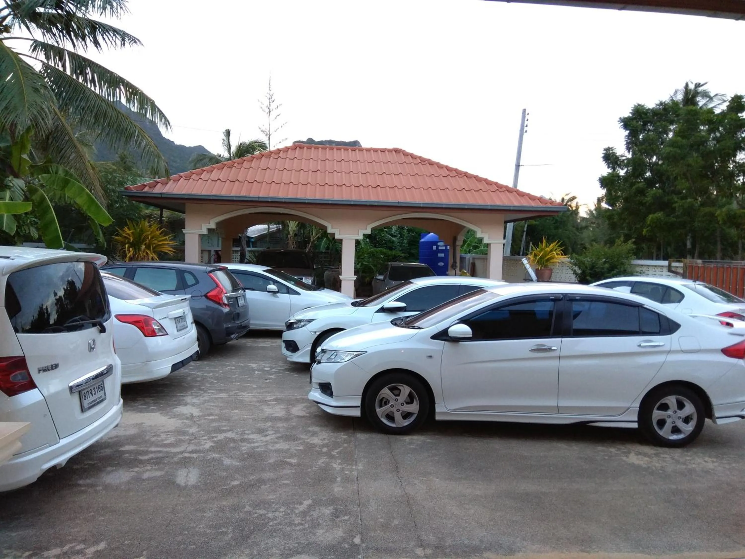 Parking in Stella Resort