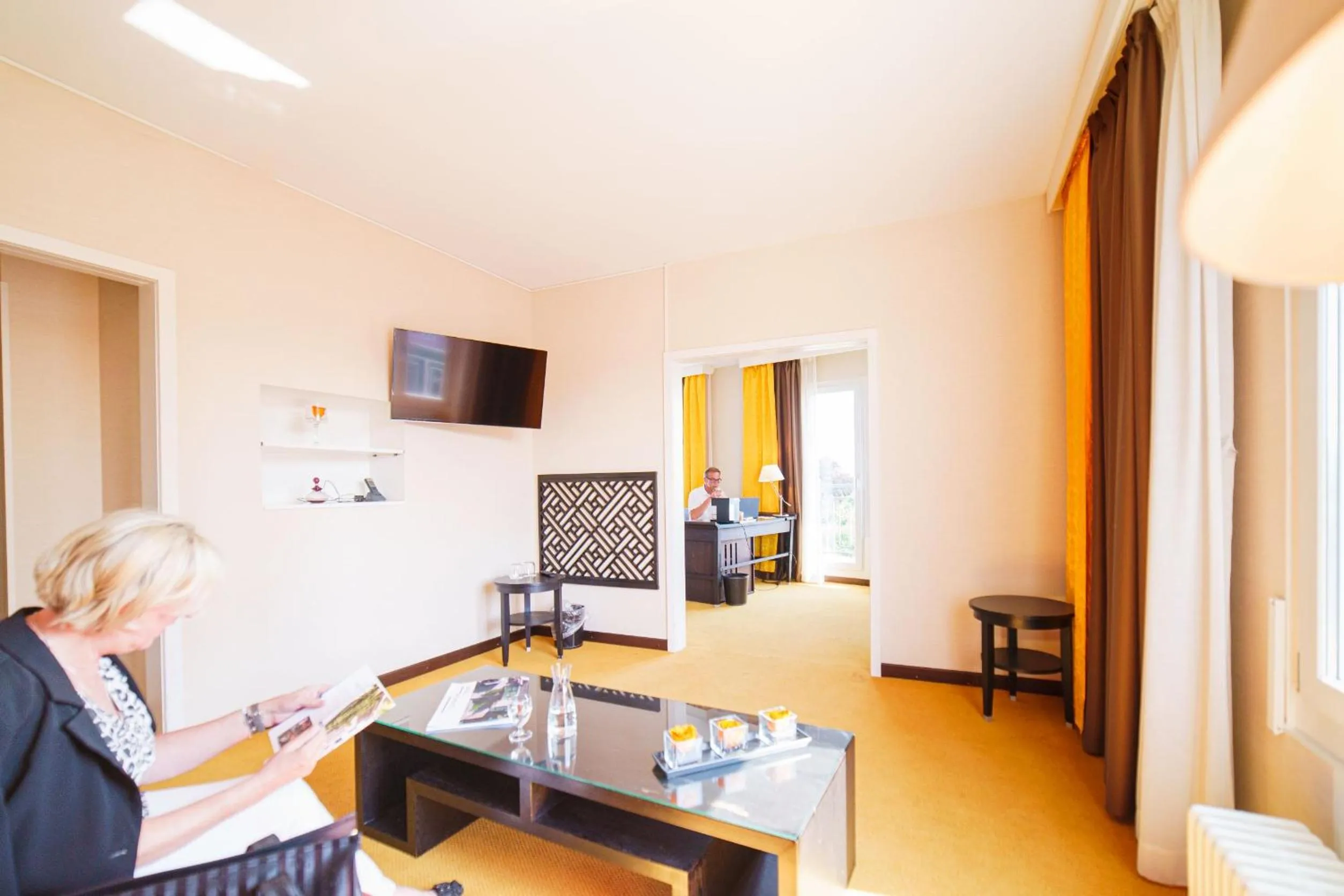 Living room in Hotel Euler Basel