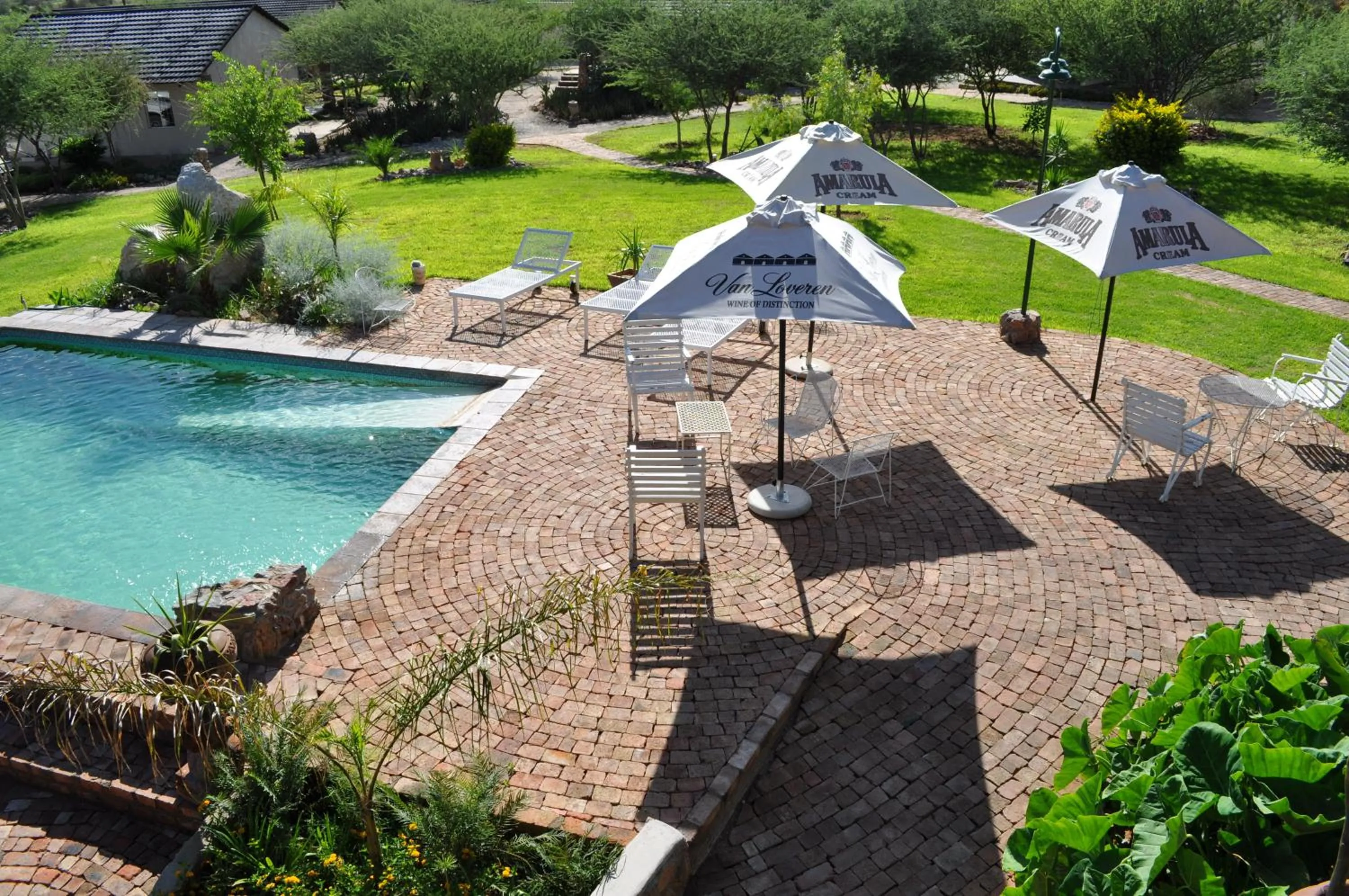 Swimming pool in Etotongwe Lodge