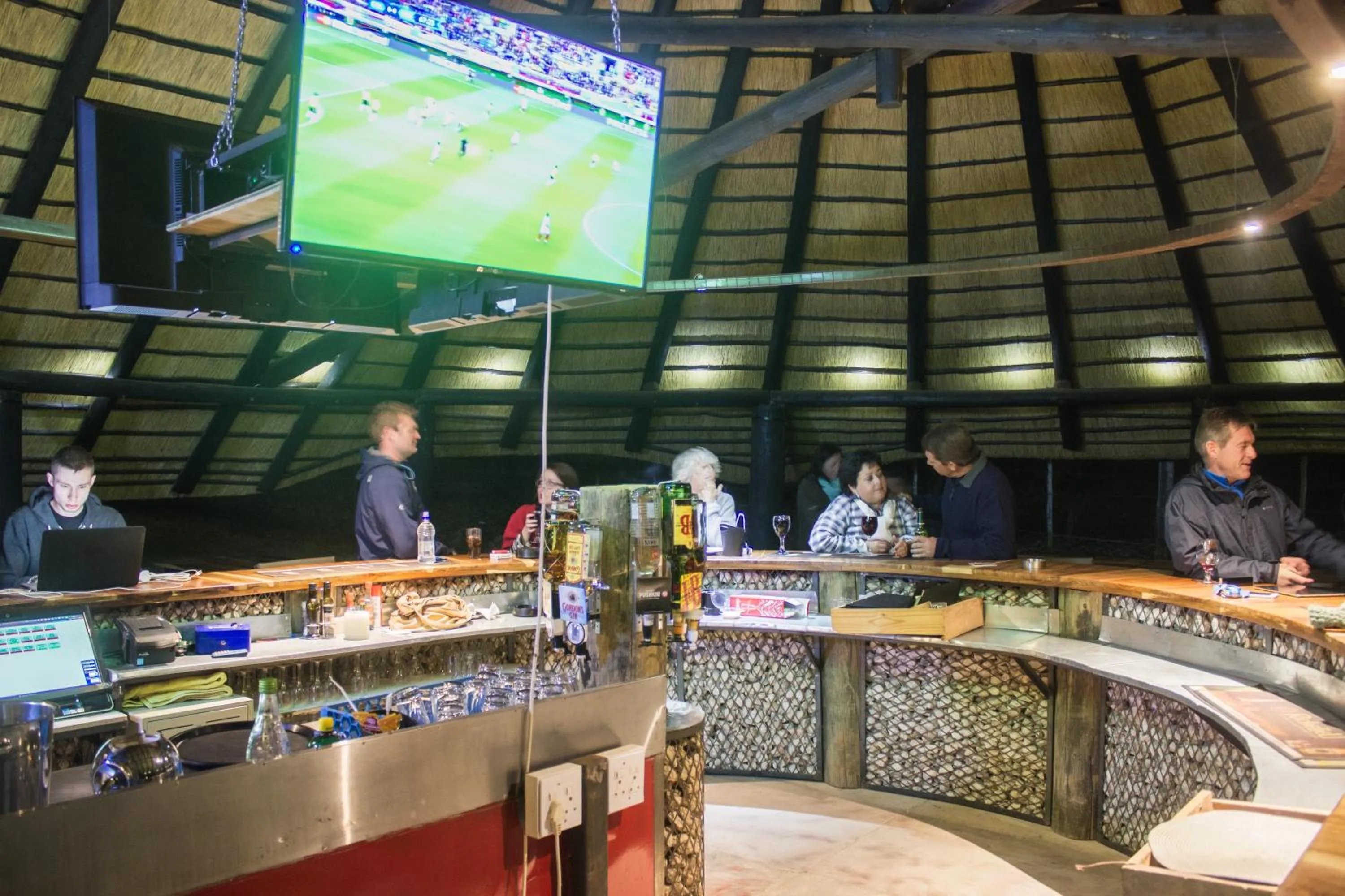 Lounge or bar in Etotongwe Lodge