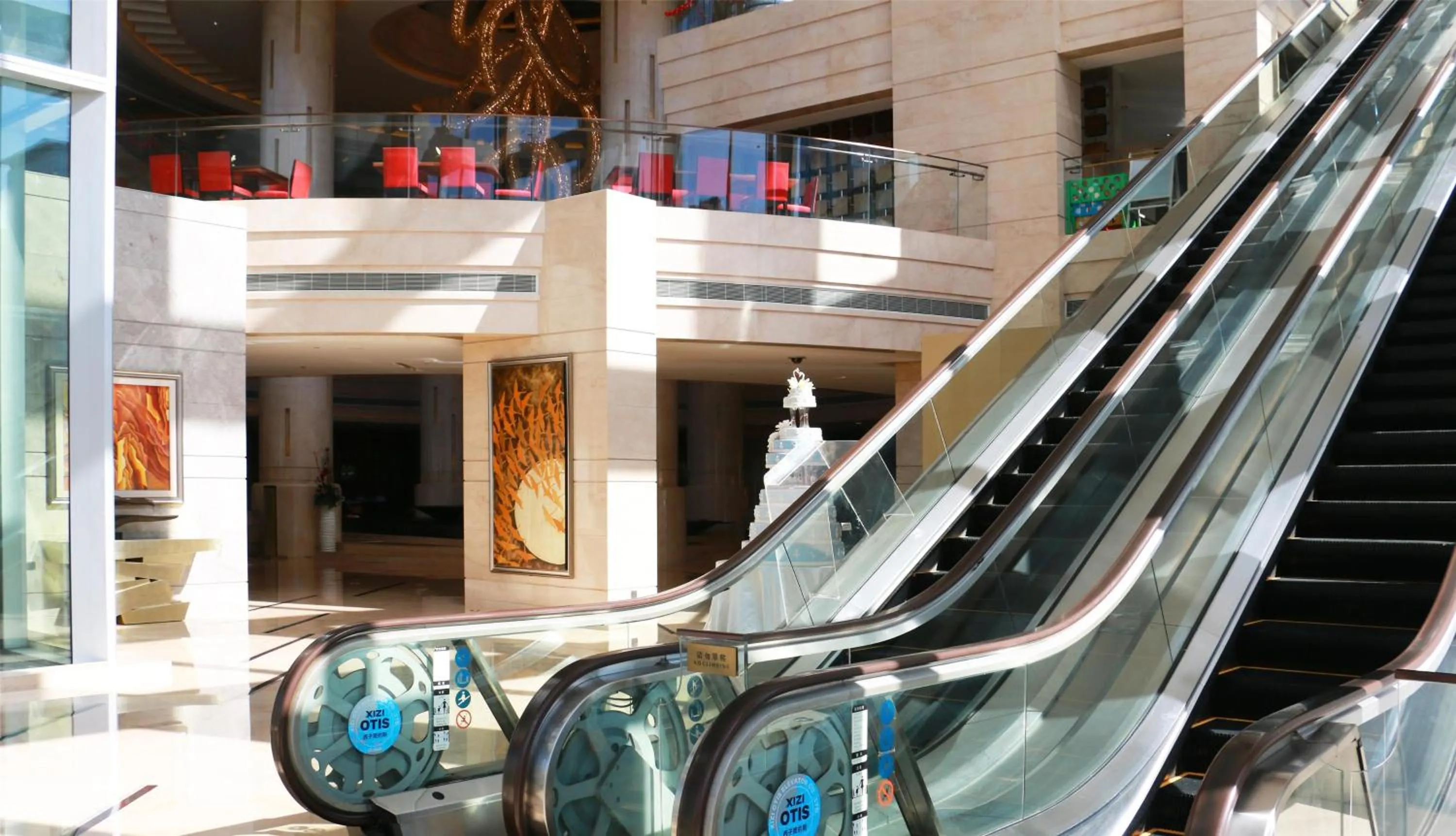 Lobby or reception in Kempinski Hotel Taiyuan