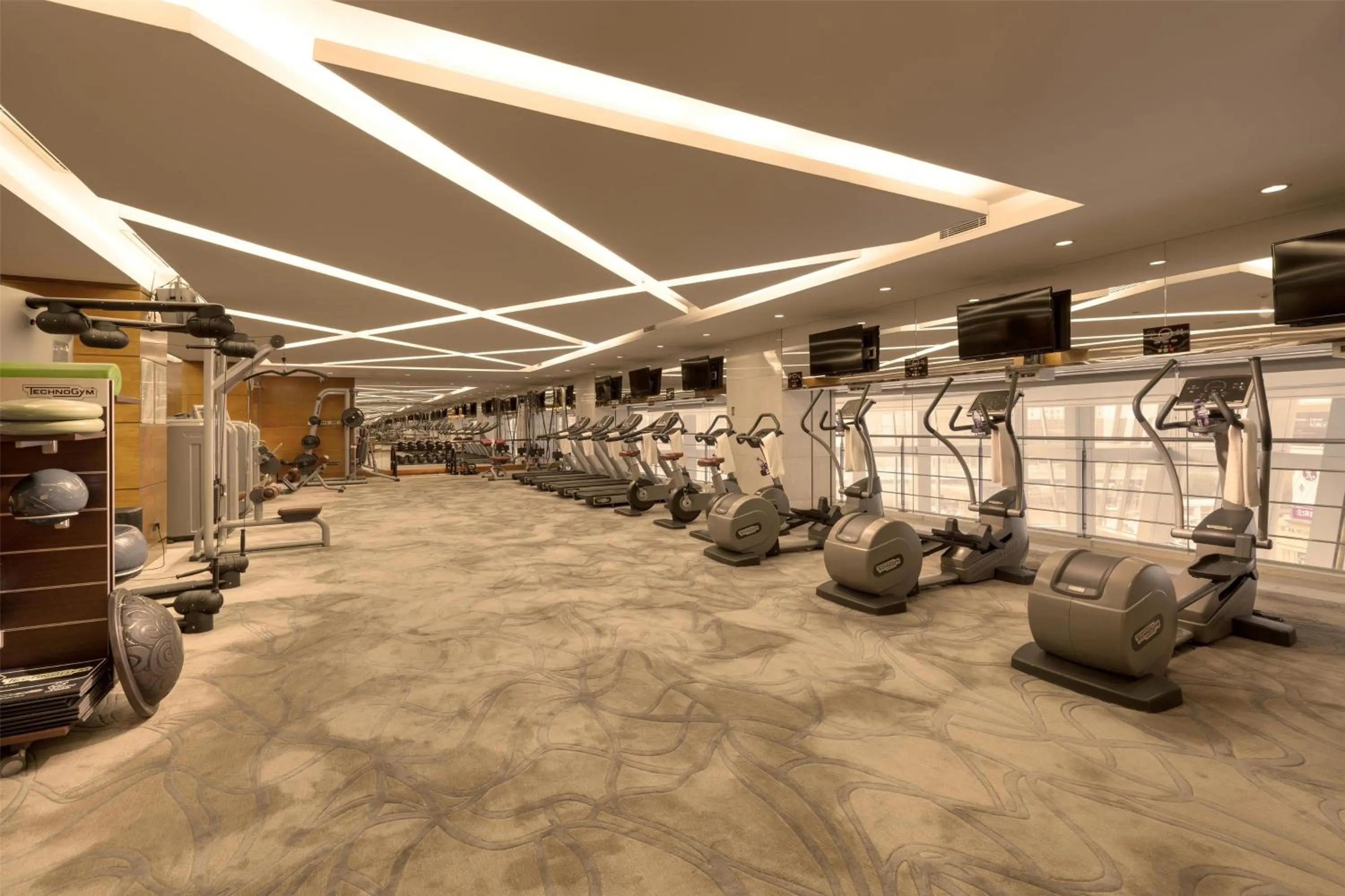 Fitness centre/facilities in Kempinski Hotel Taiyuan