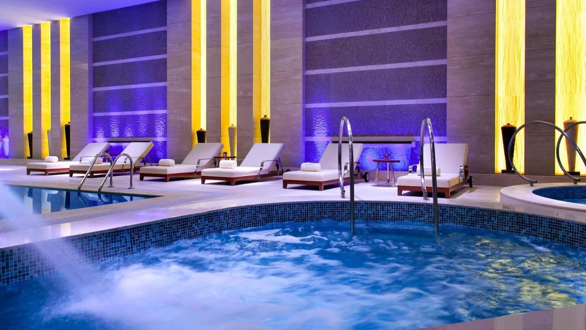 Pool view in Kempinski Hotel Taiyuan