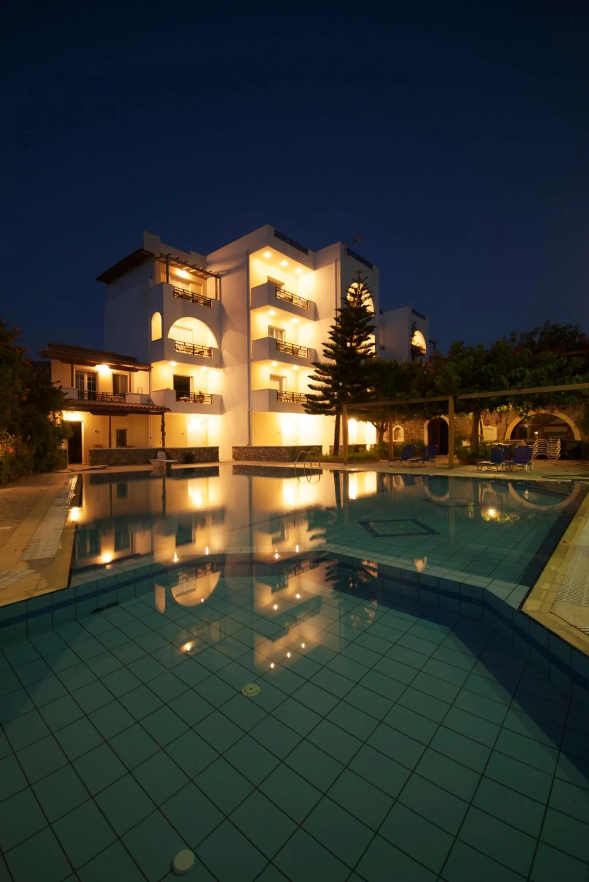 Facade/entrance in Sarikampos Beach