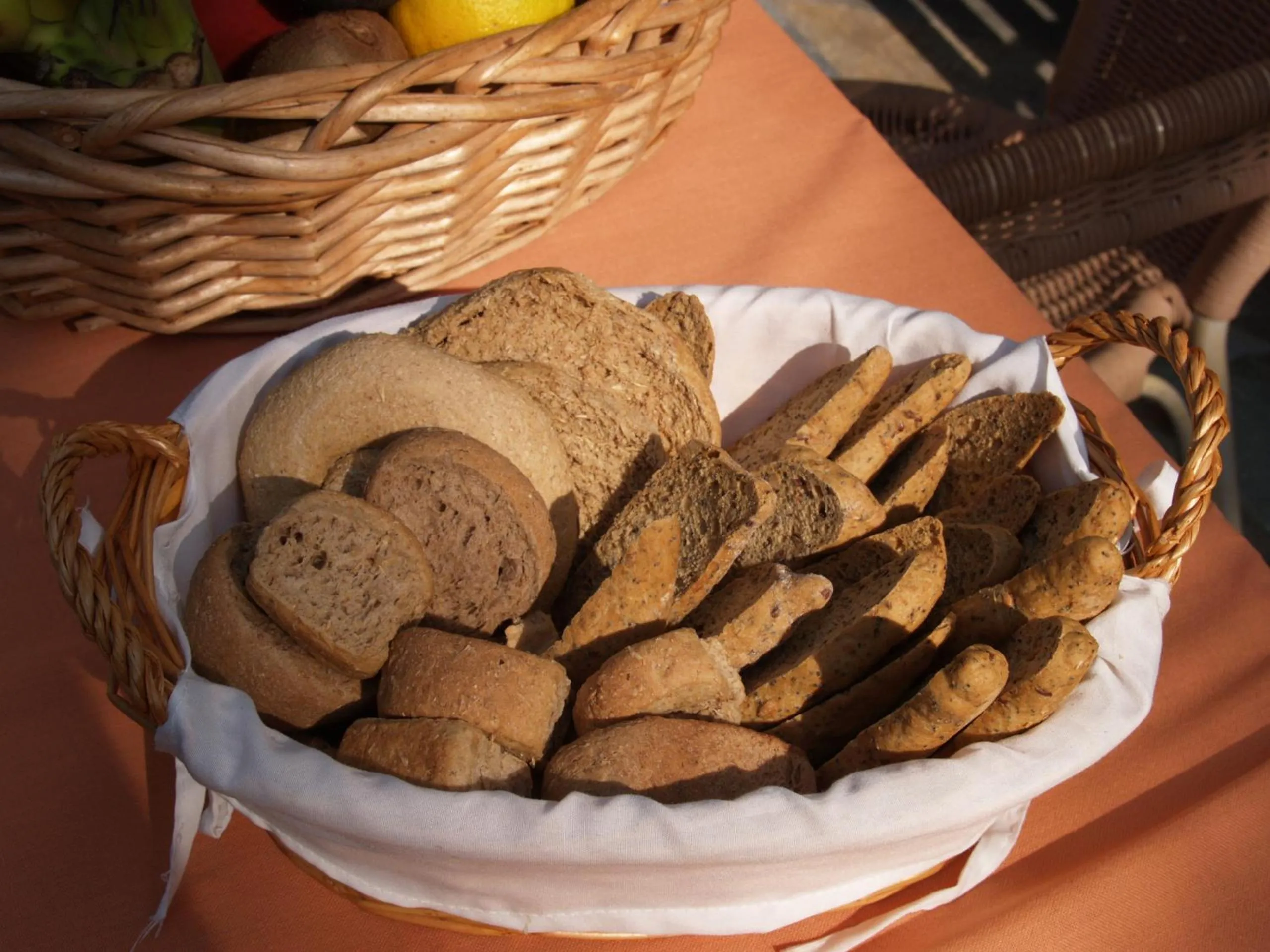 Breakfast in Sarikampos Beach