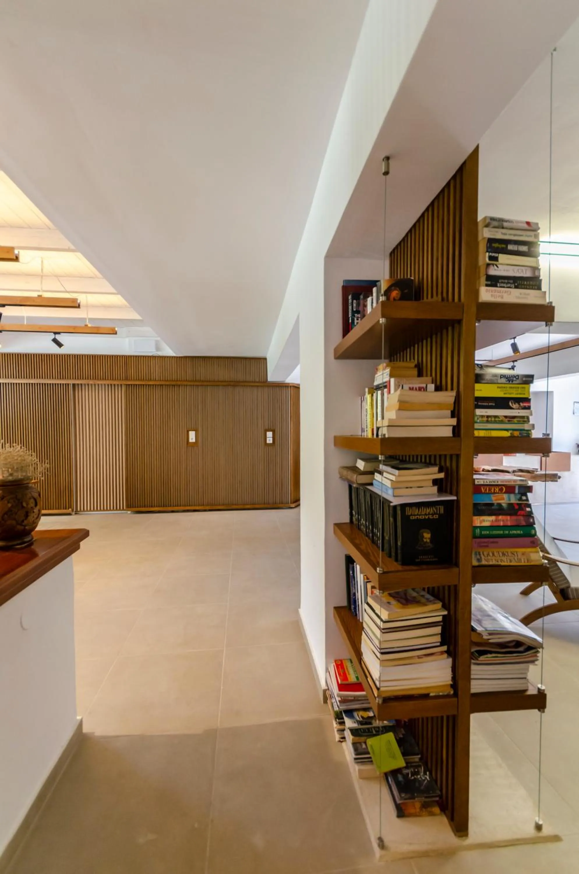 Library in Sarikampos Beach