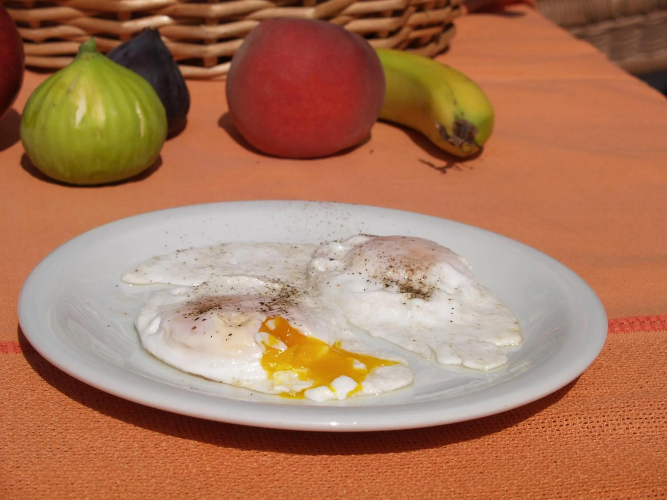 Breakfast in Sarikampos Beach