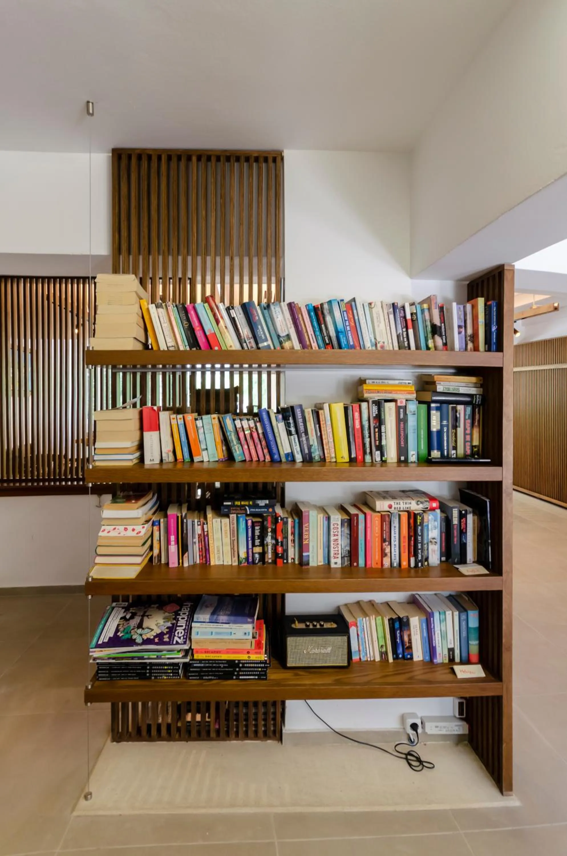 Library in Sarikampos Beach
