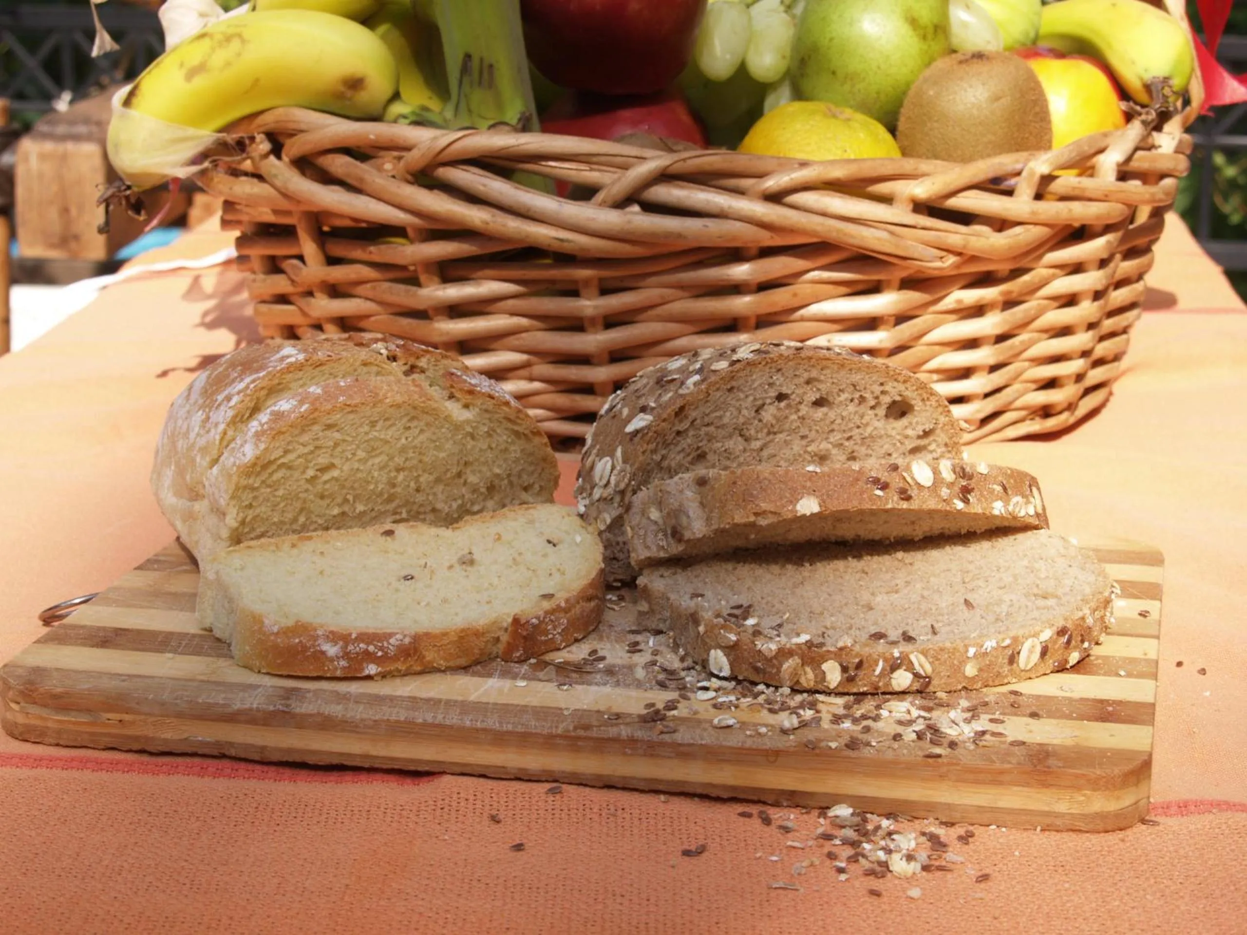 Breakfast in Sarikampos Beach