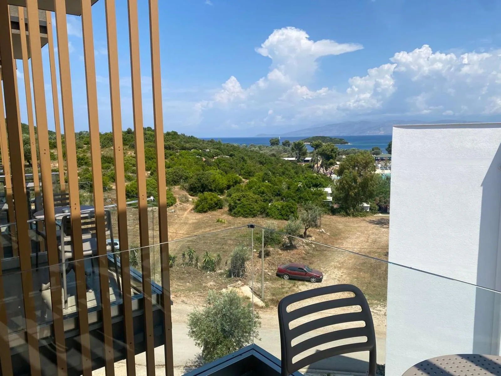 Natural landscape in Hotel Olive Ksamil