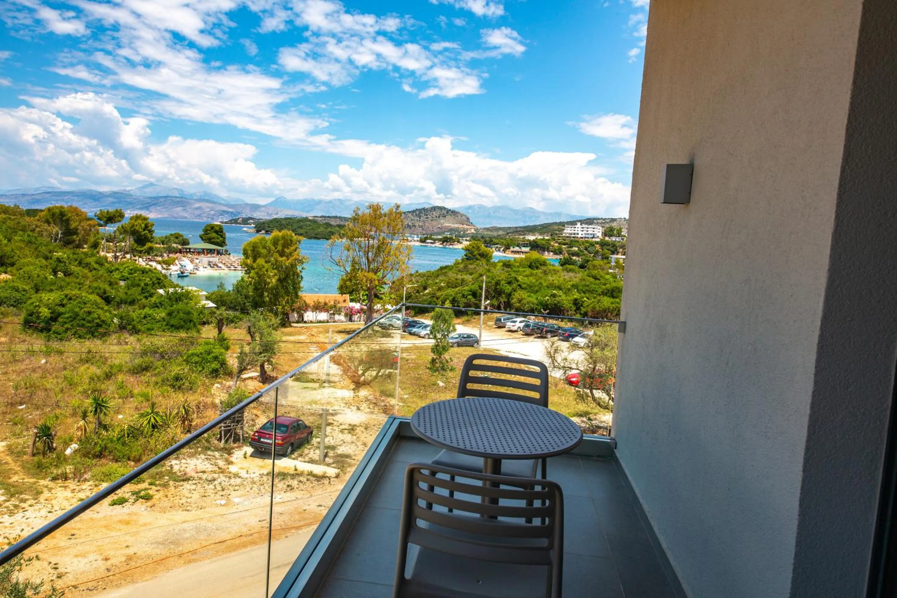 Natural landscape in Hotel Olive Ksamil