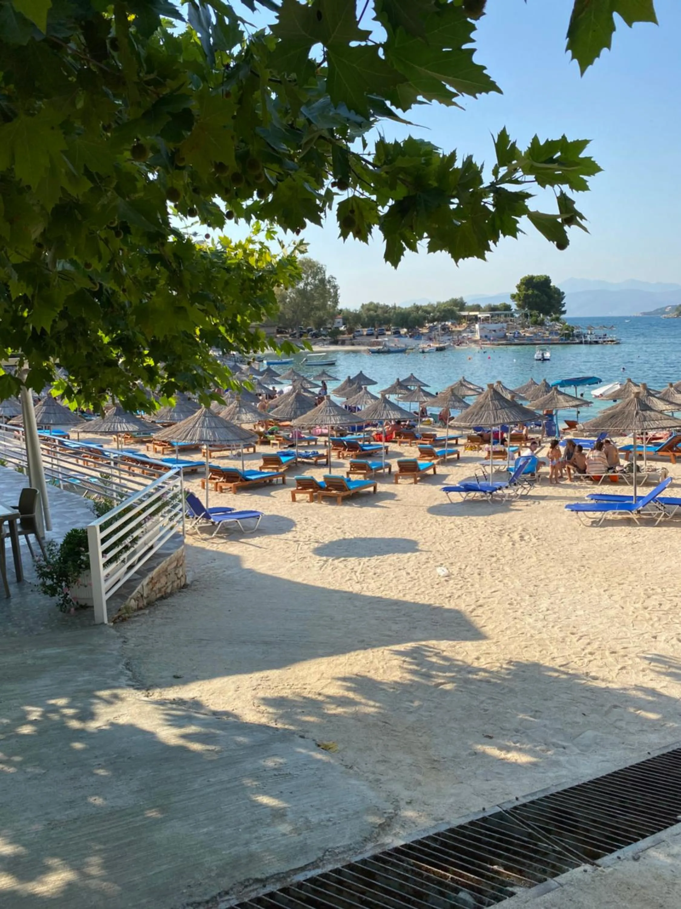 Beach in Hotel Olive Ksamil
