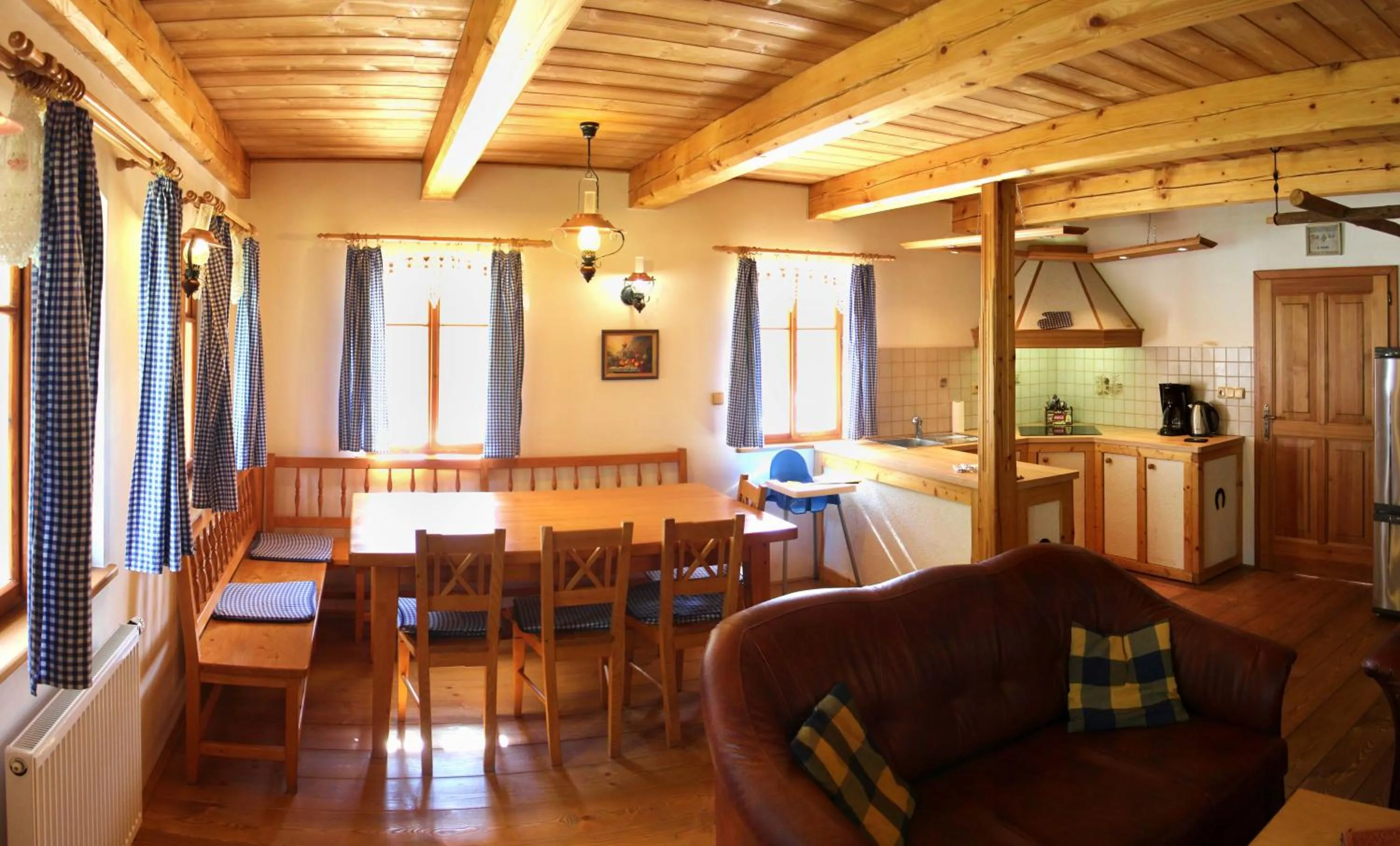 Dining area in Ranch Bystrá