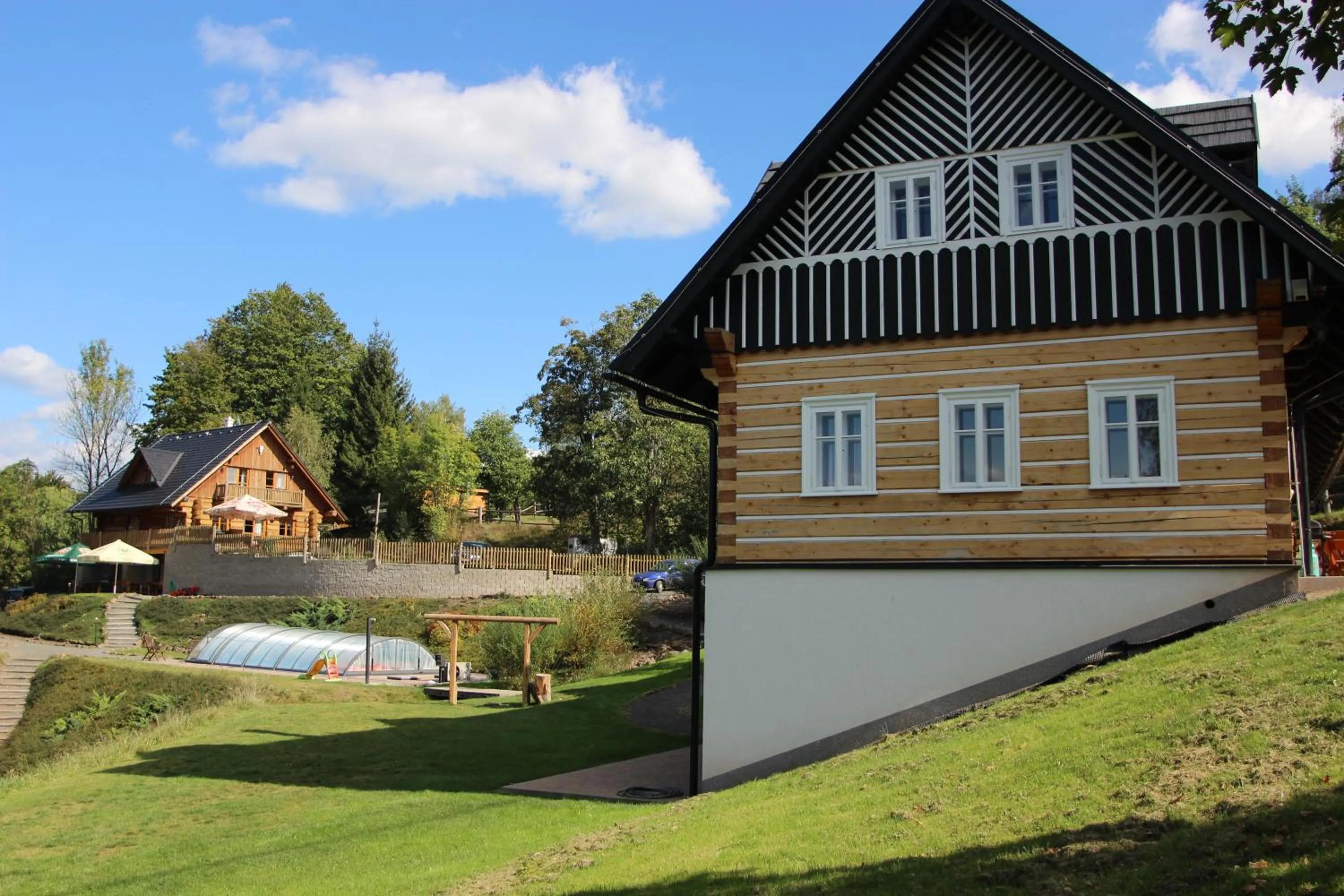 Facade/entrance in Ranch Bystrá