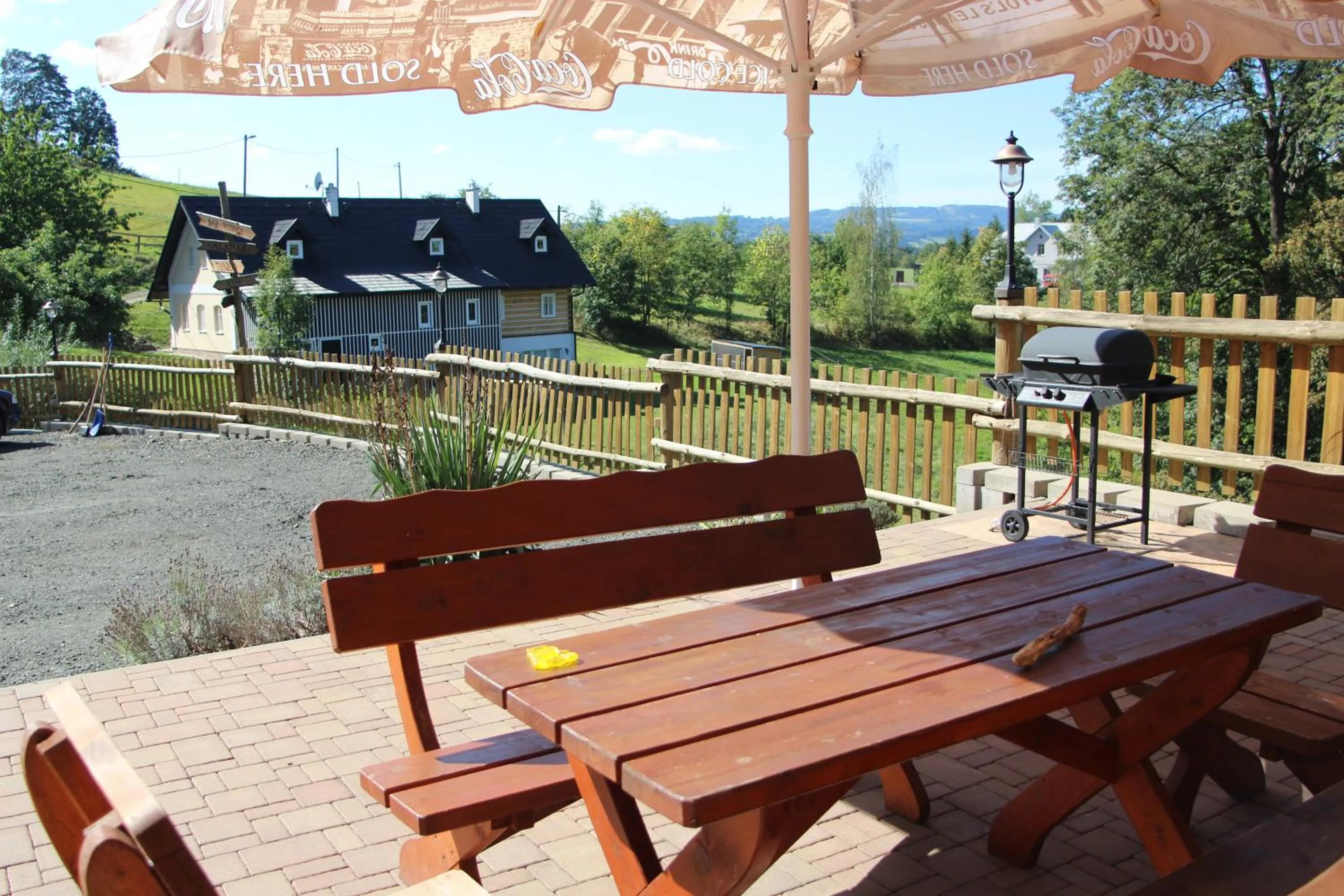 Balcony/Terrace in Ranch Bystrá
