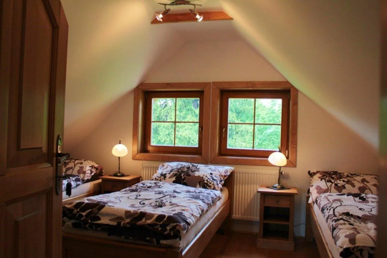 Bedroom, Bed in Ranch Bystrá