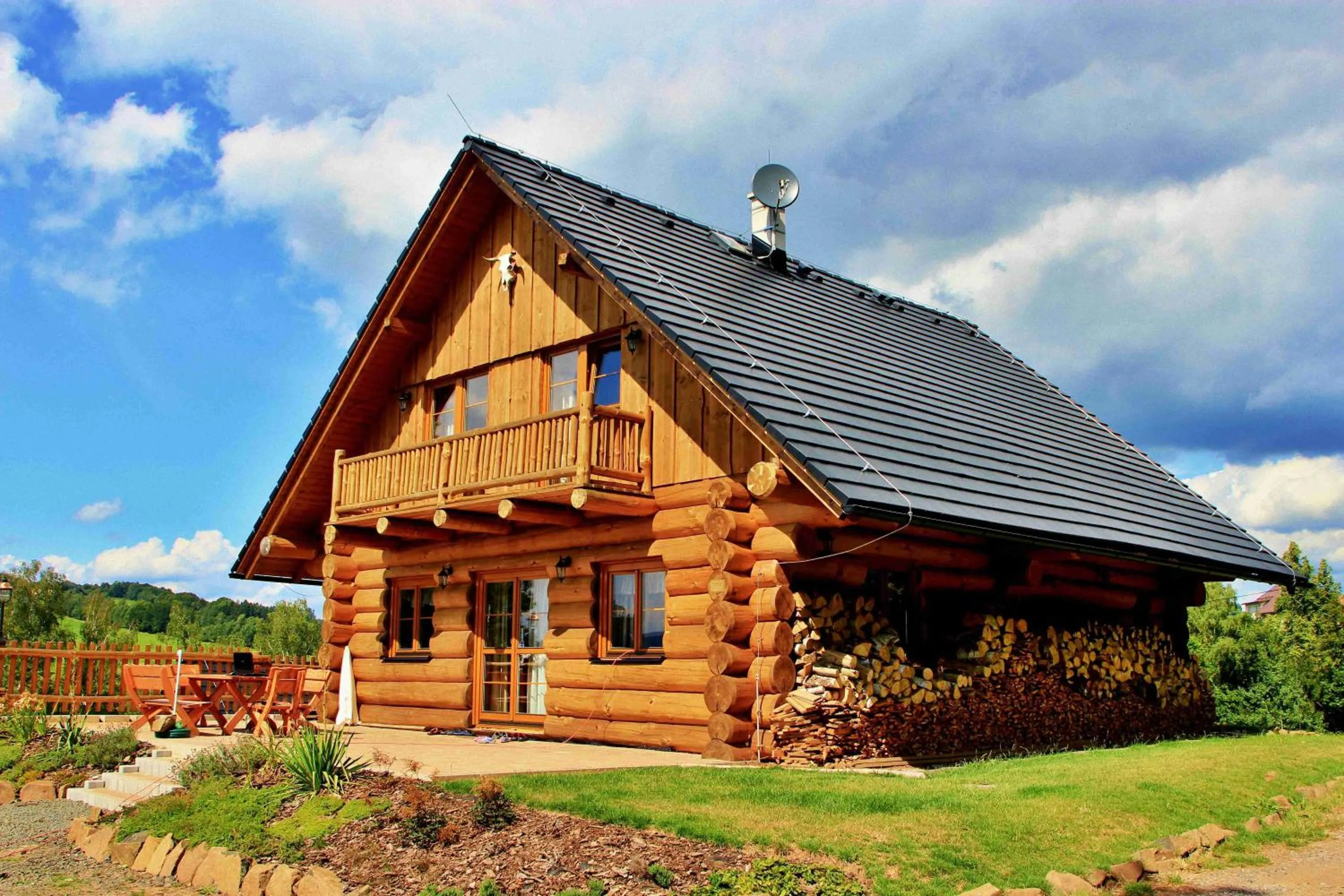 Facade/entrance in Ranch Bystrá
