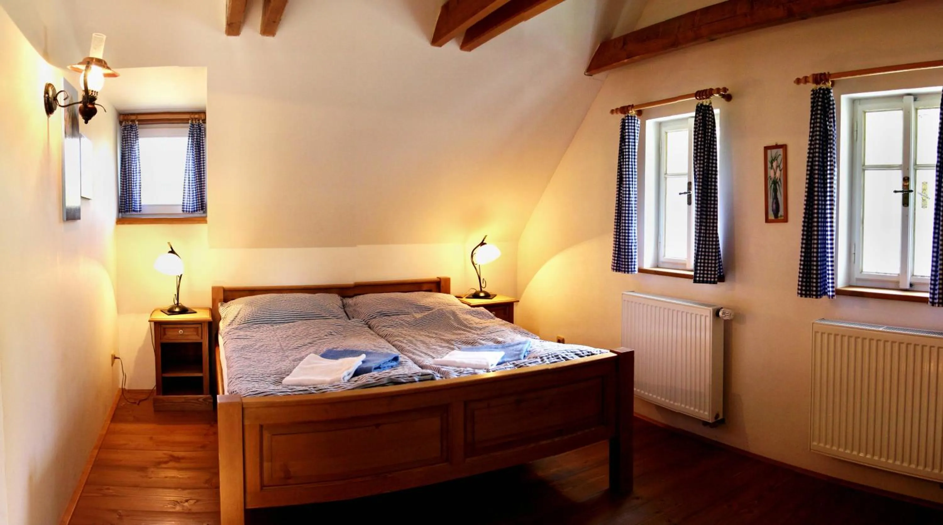 Bedroom, Bed in Ranch Bystrá