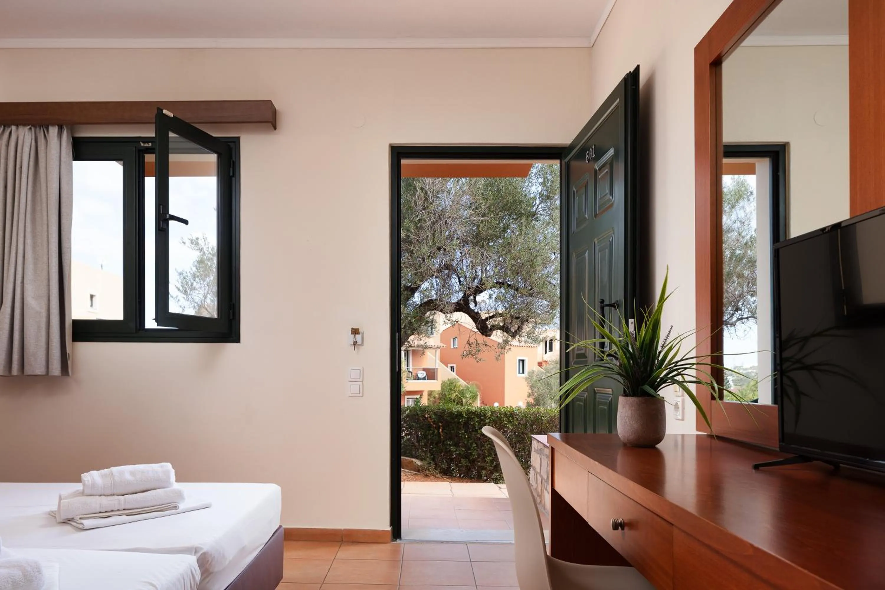 Bed in Dia Apartments