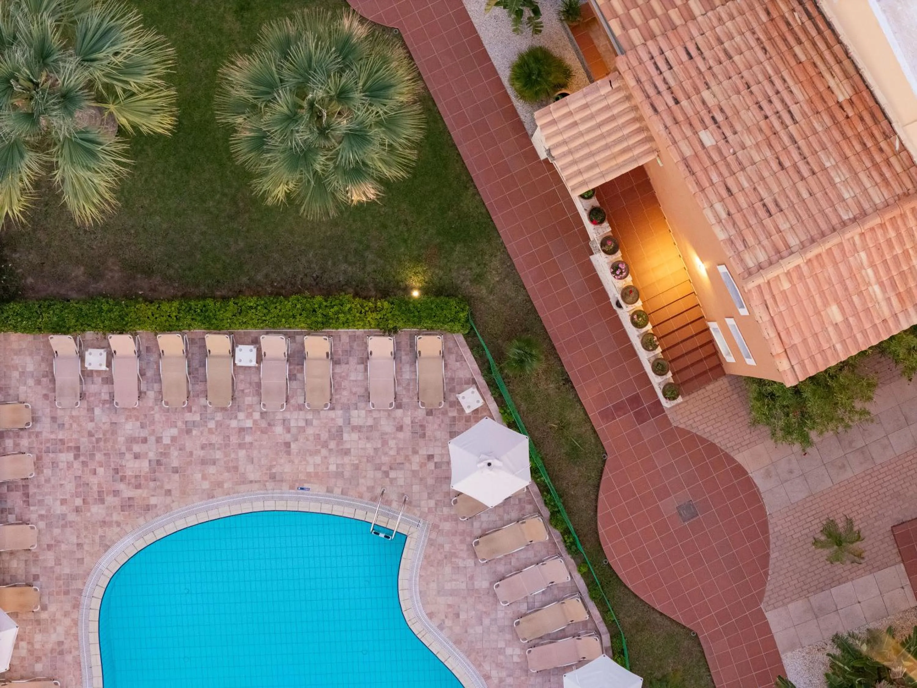 Bird's eye view in Dia Apartments