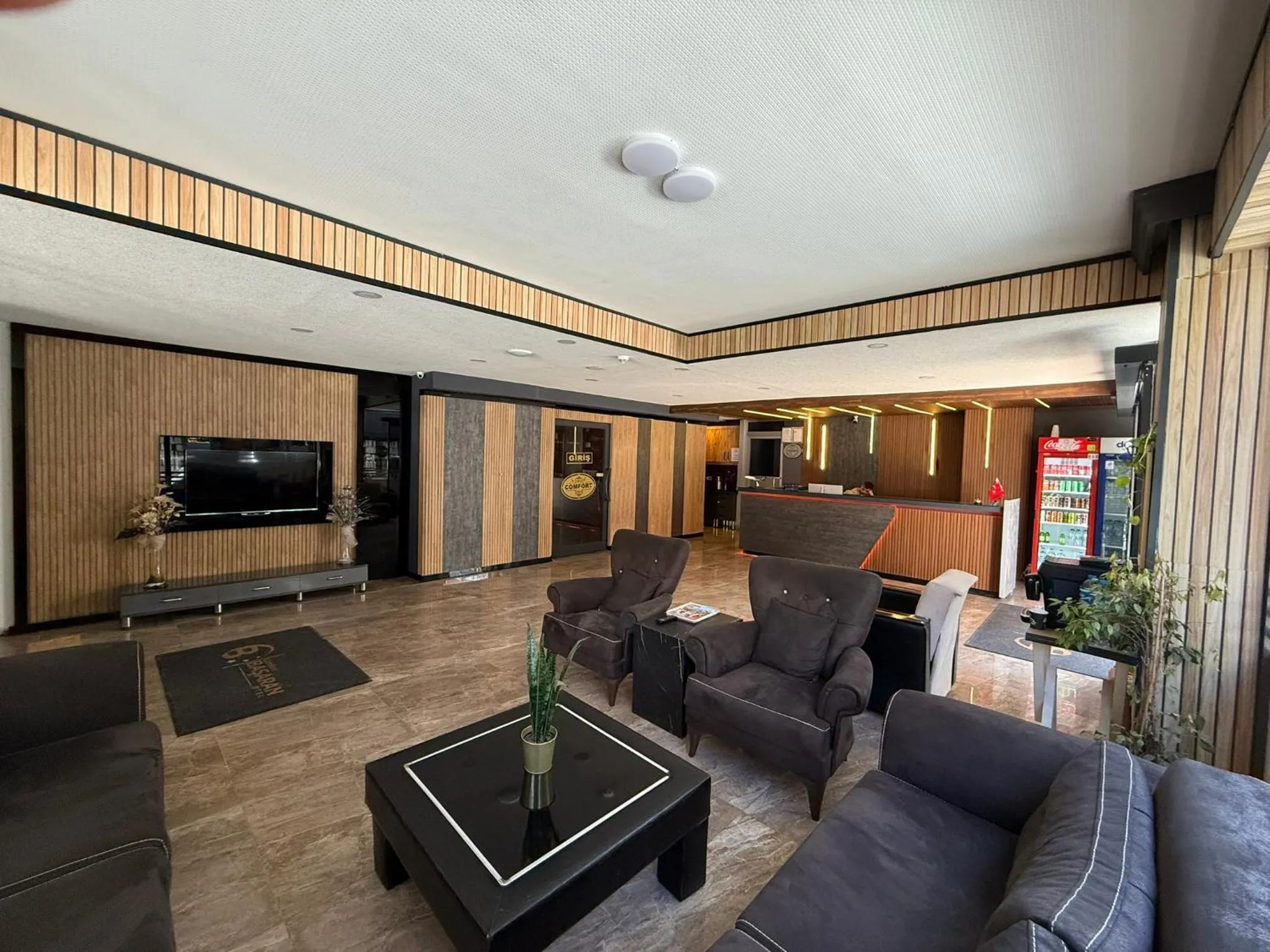Communal lounge/ TV room in Comfort Başaran OTEL