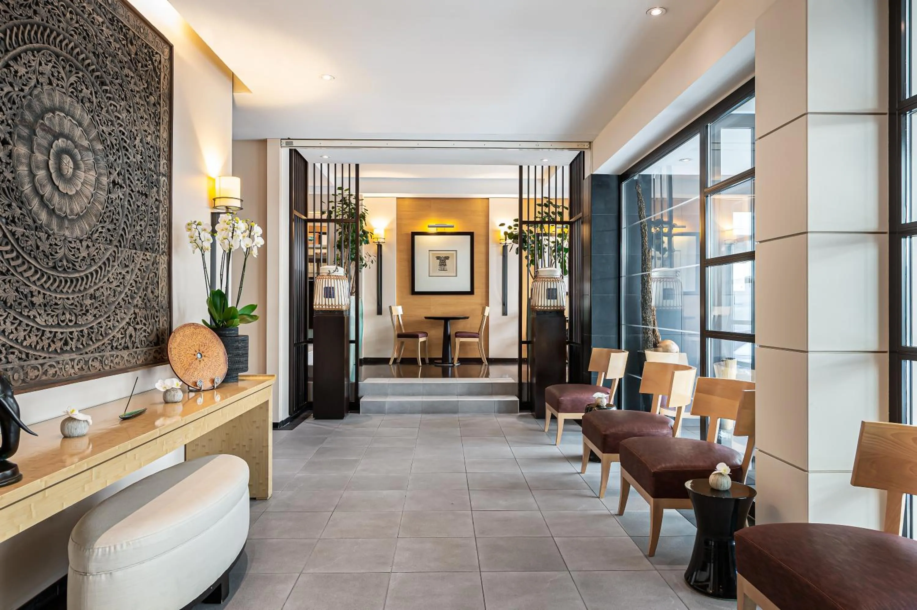 Lobby or reception in Jade Manotel