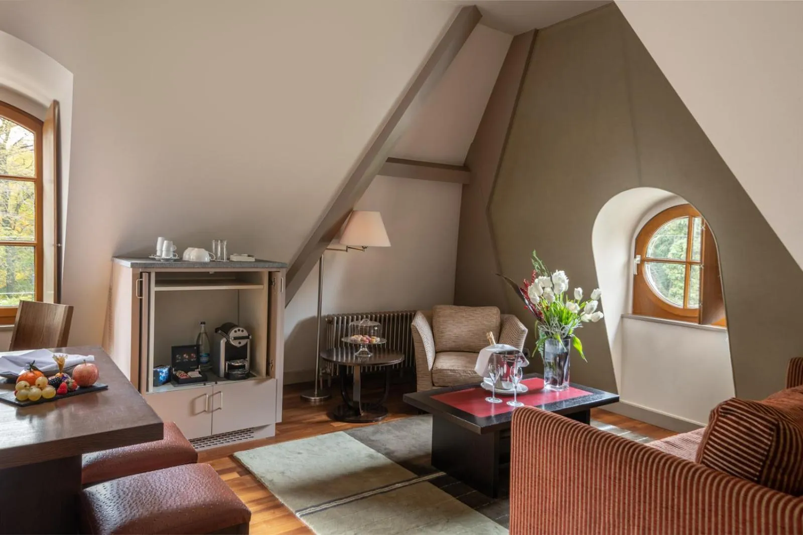Living room in Hôtel Résidence Parc des Eaux Vives