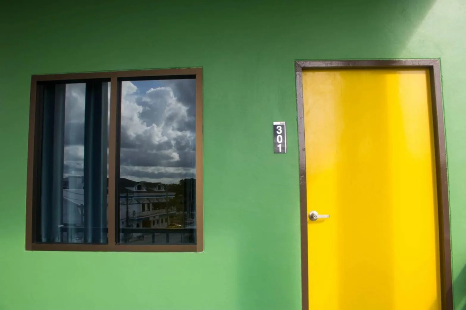 Facade/entrance in N&N HOUSE Laem Hin