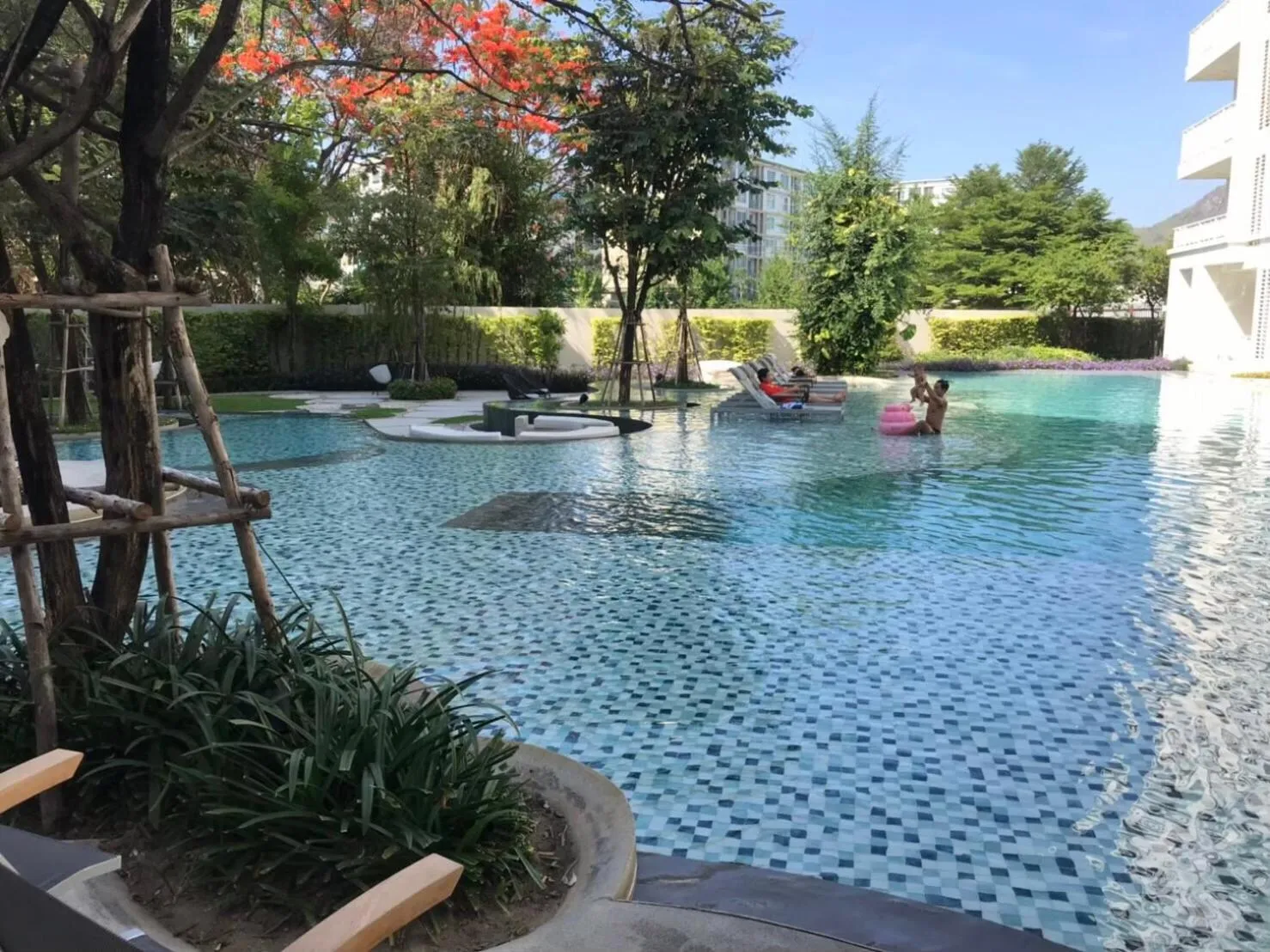 Swimming pool in Summer Condo Hua Hin Room710