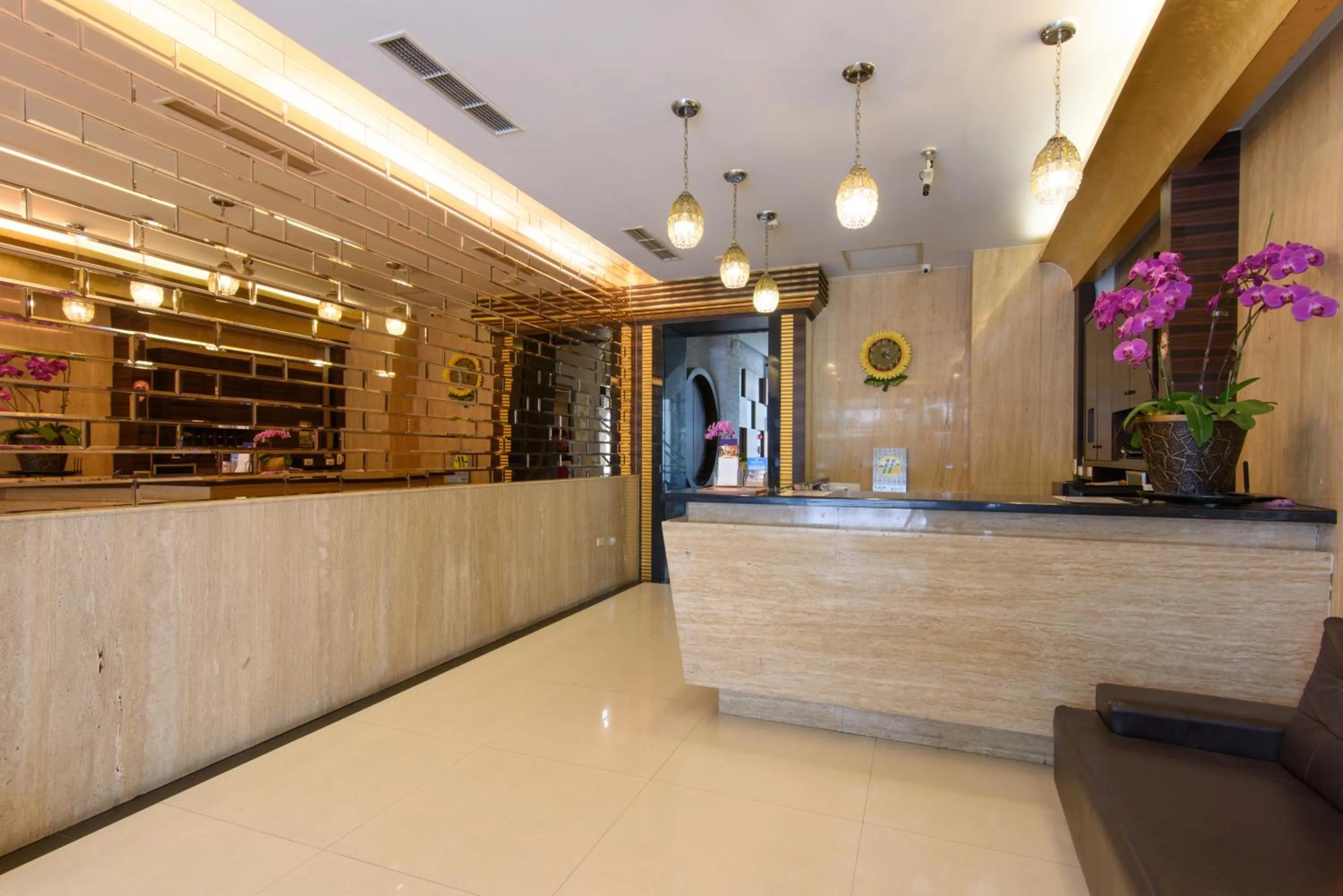 Lobby or reception in Harbor Elite Hotel