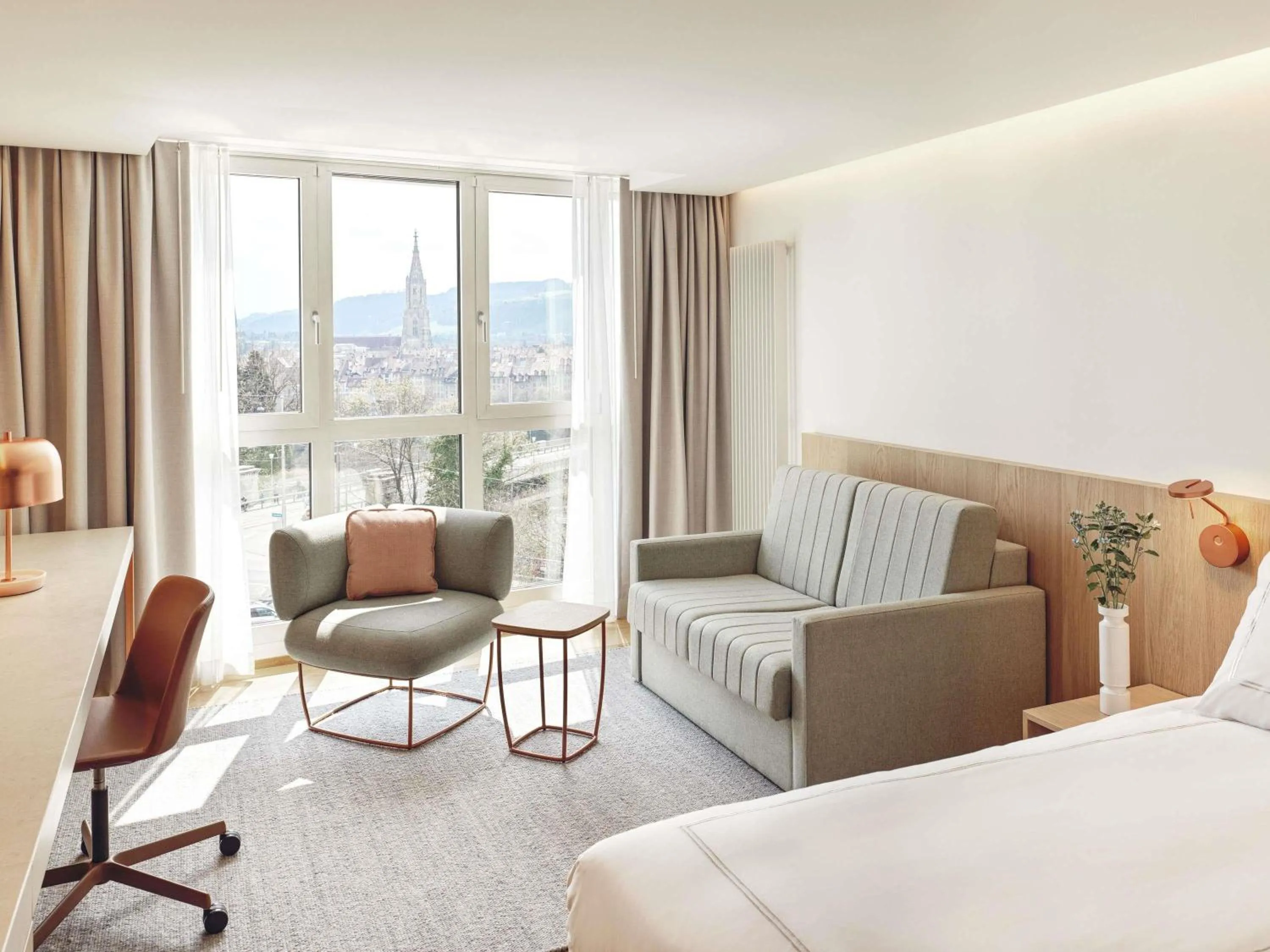 Bedroom in Swissôtel Kursaal Bern