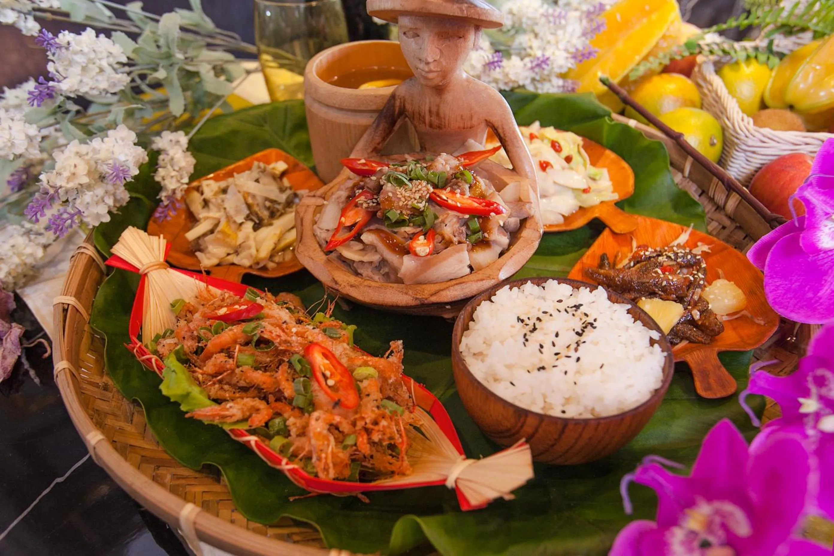 Food close-up in Shui Sha Lian Hotel - Harbor Resort