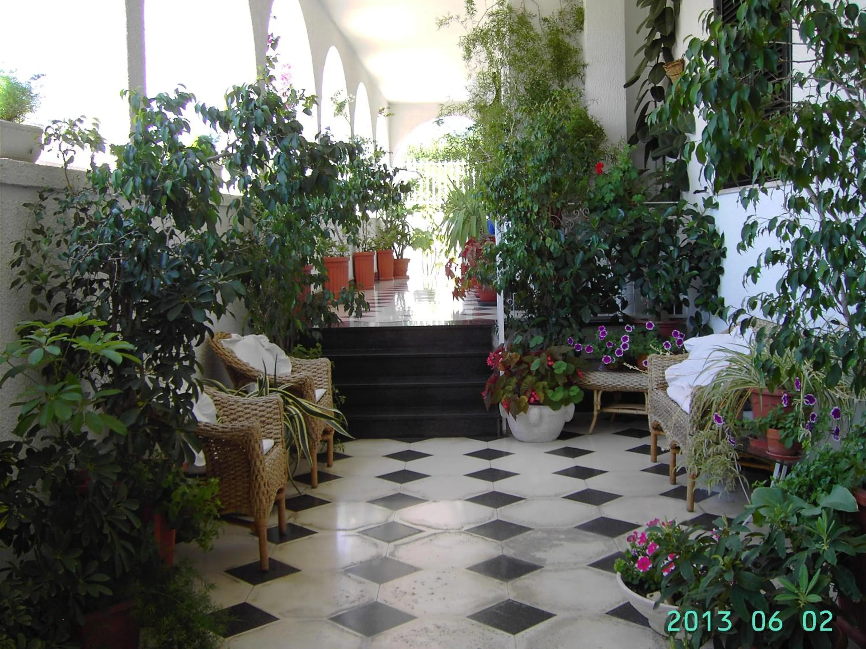 Patio in Villa Nicolaus