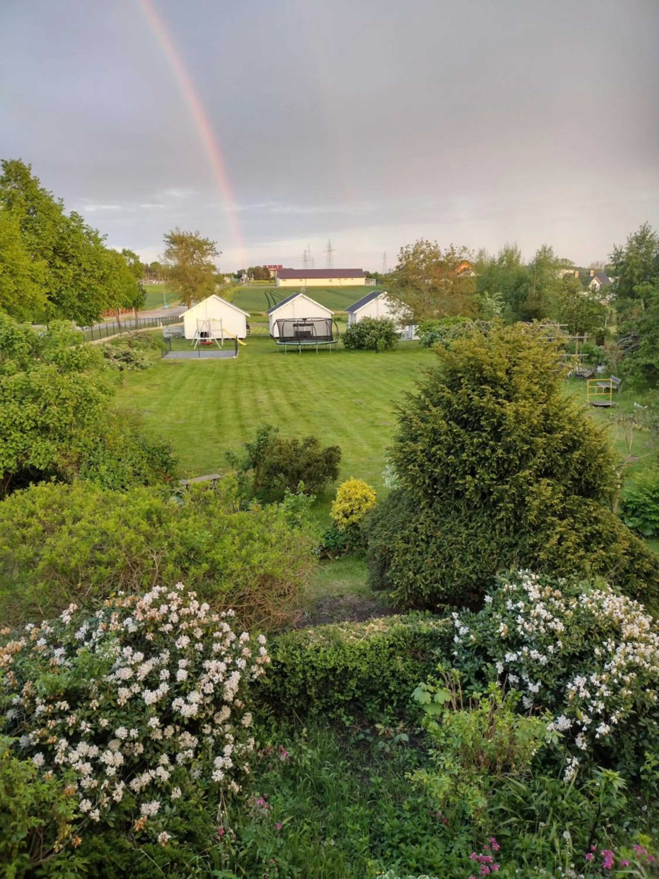 Garden in Domki Letniskowe Do-Iwi