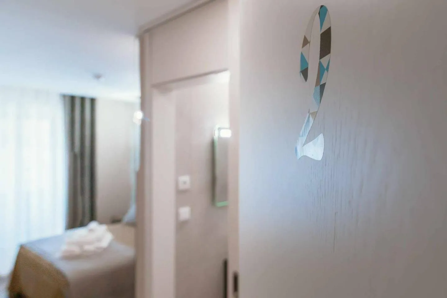 Bed in Blue House Ponte de Lima