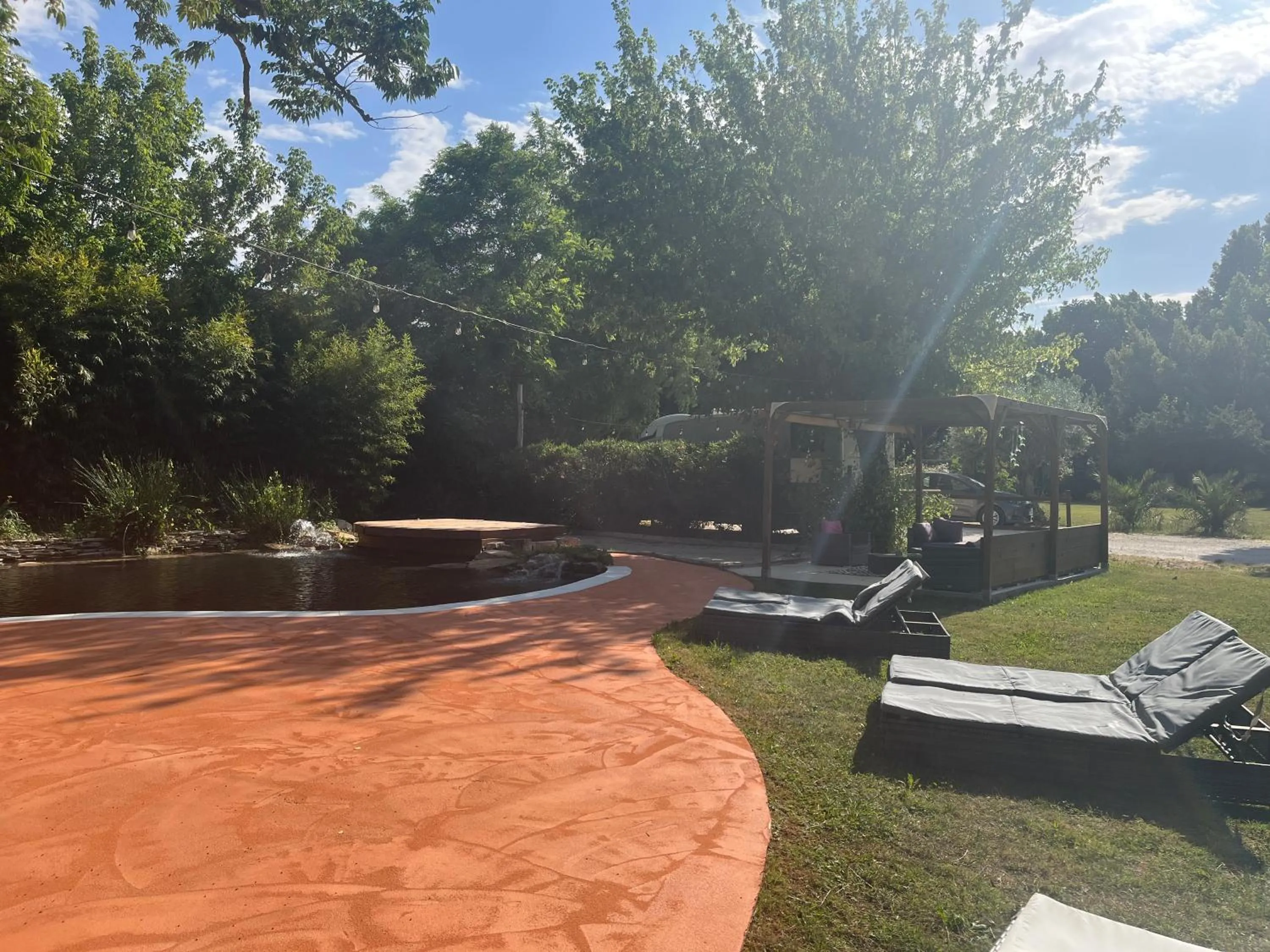 Swimming pool in Désir'ôôm