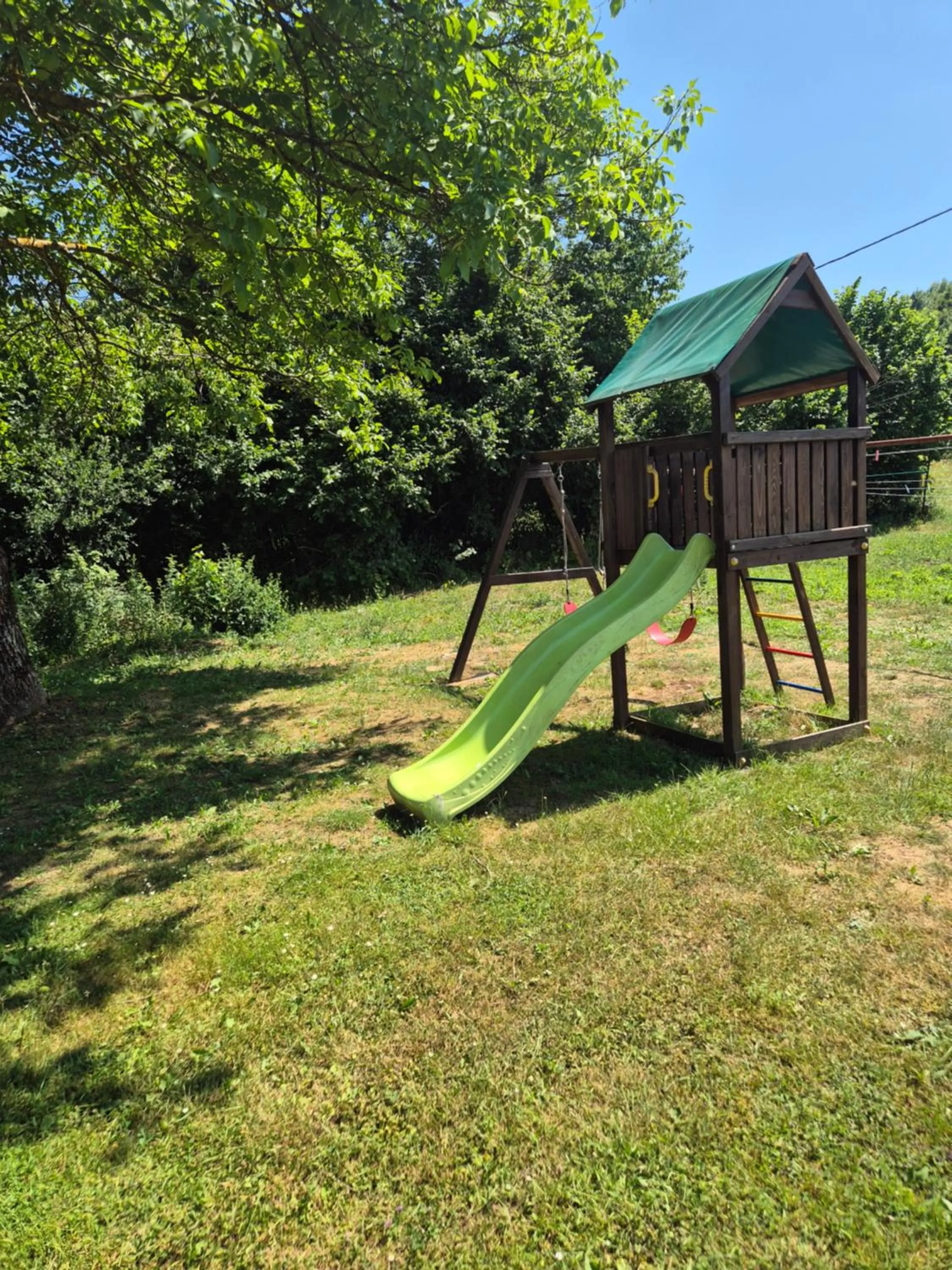 Garden in Plitvice House Rosha