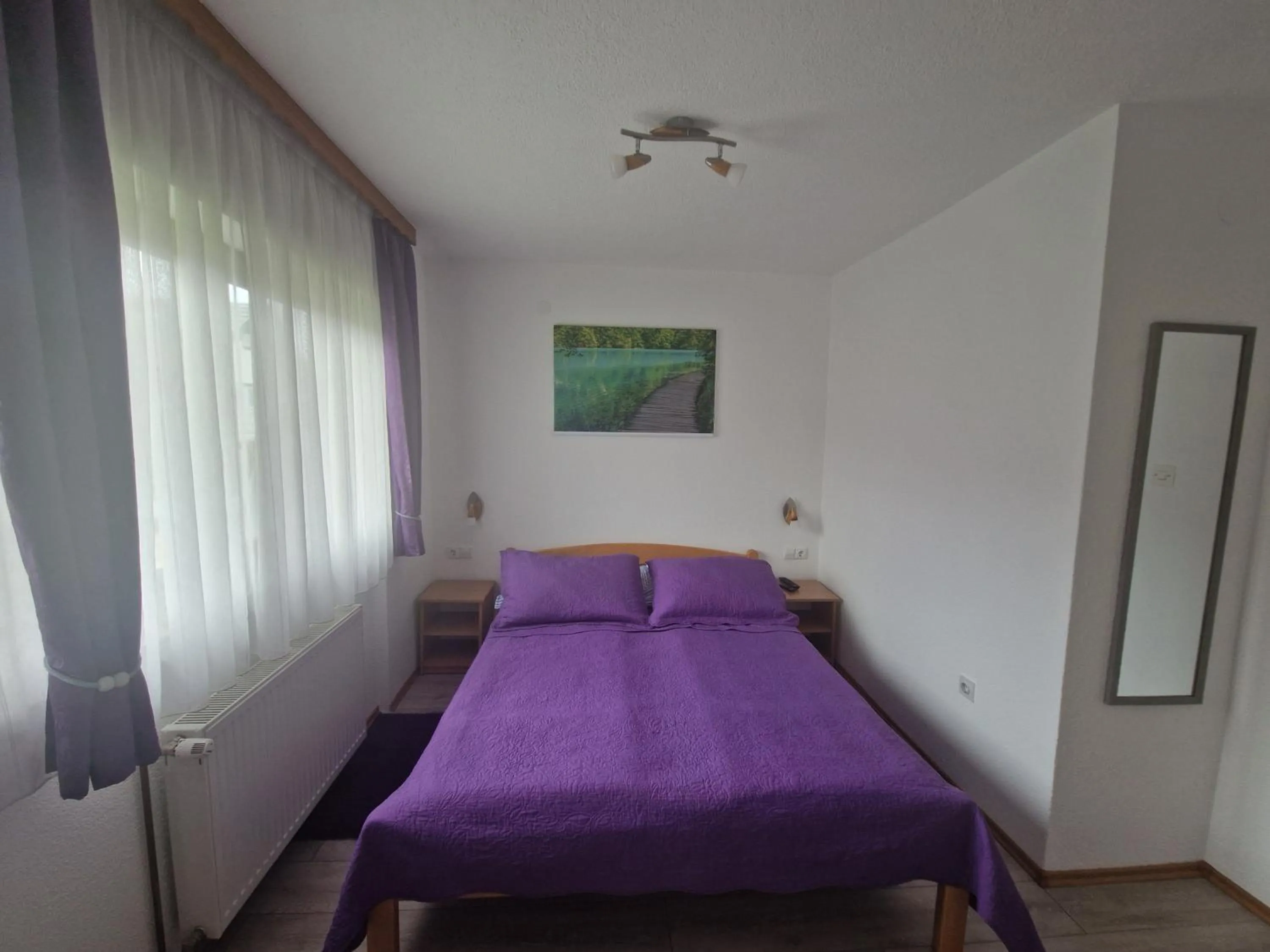 Bedroom, Bed in Plitvice House Rosha