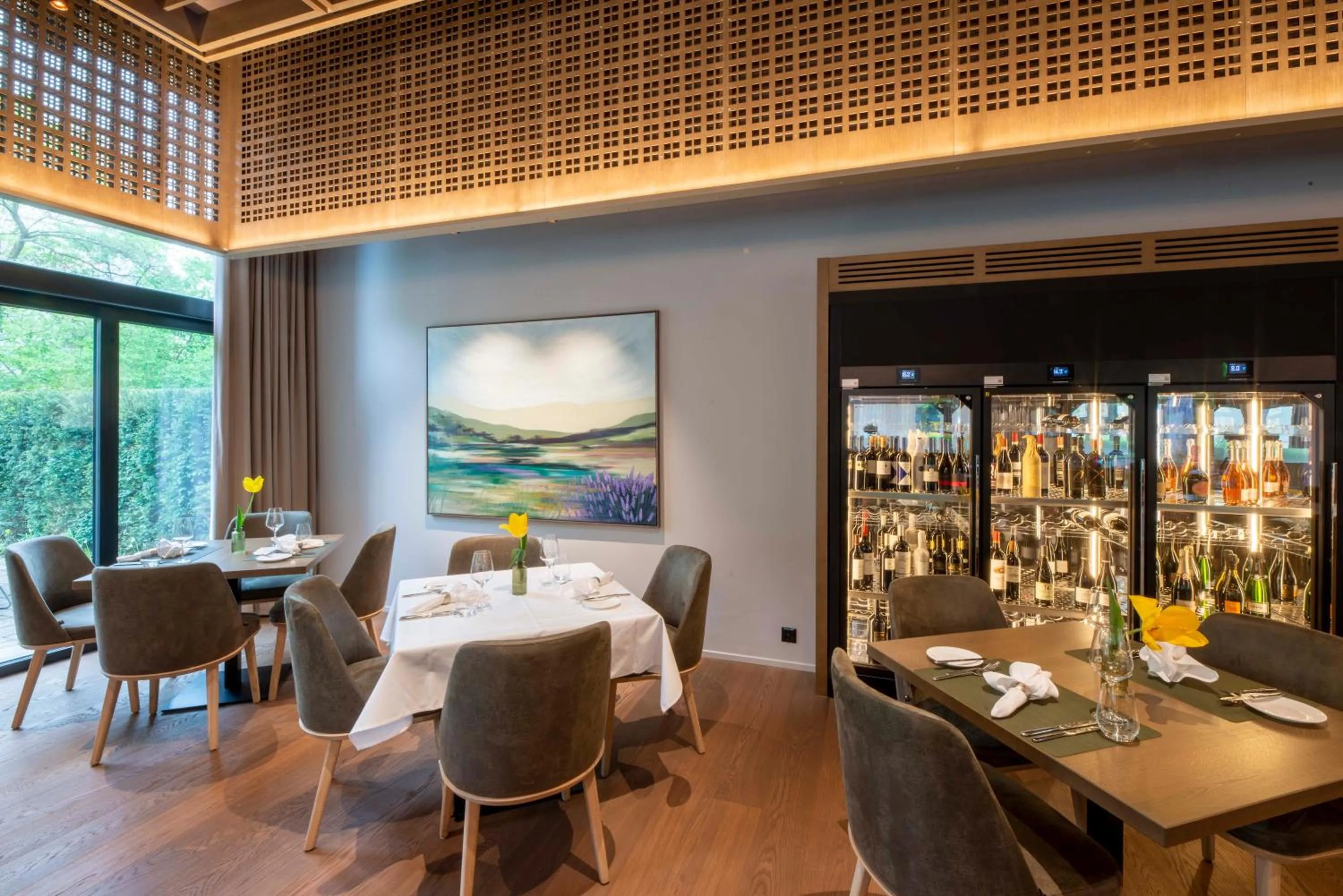 Restaurant/places to eat in Park Hotel Zug