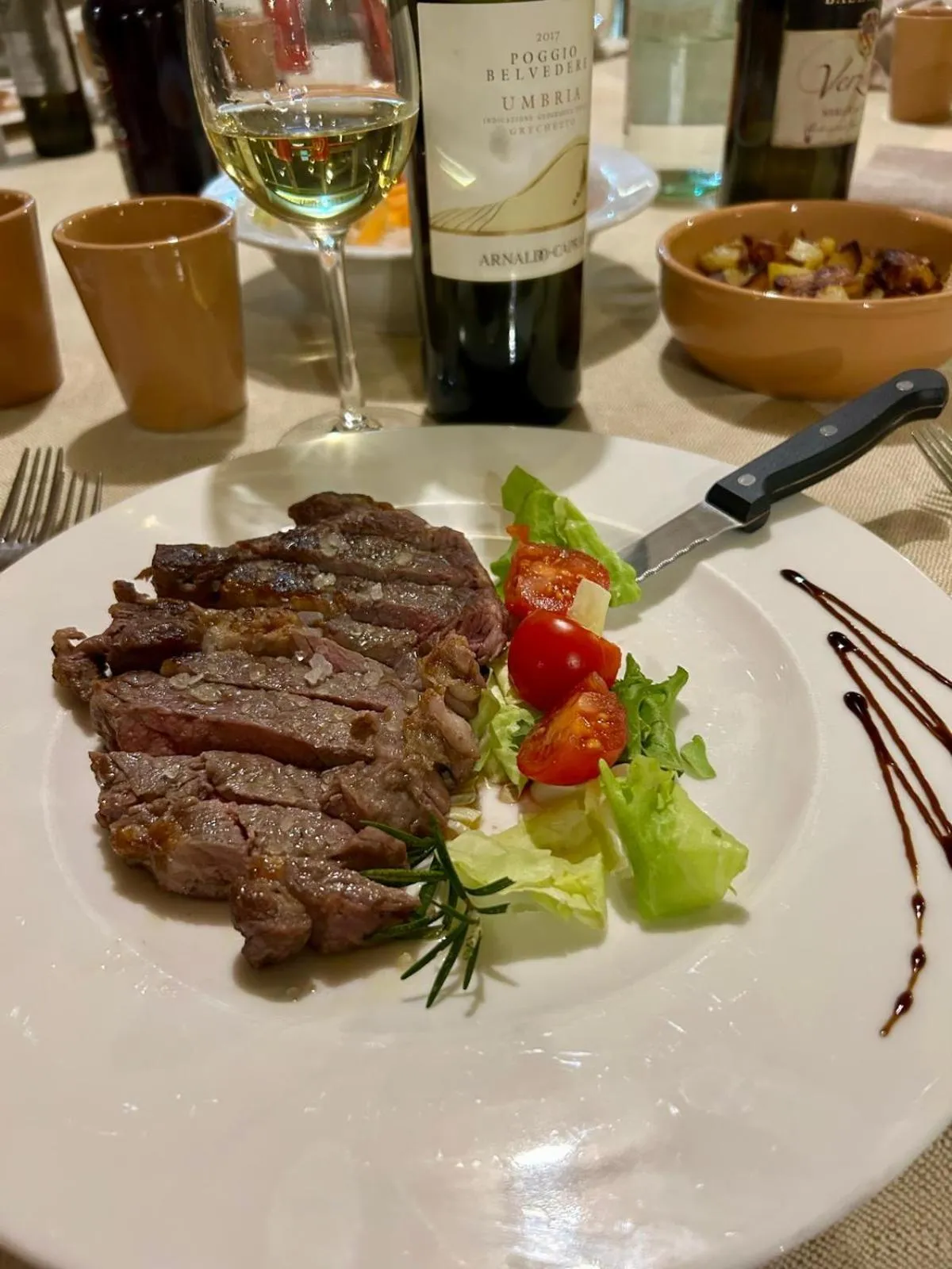 Restaurant/places to eat in Castello di Baccaresca