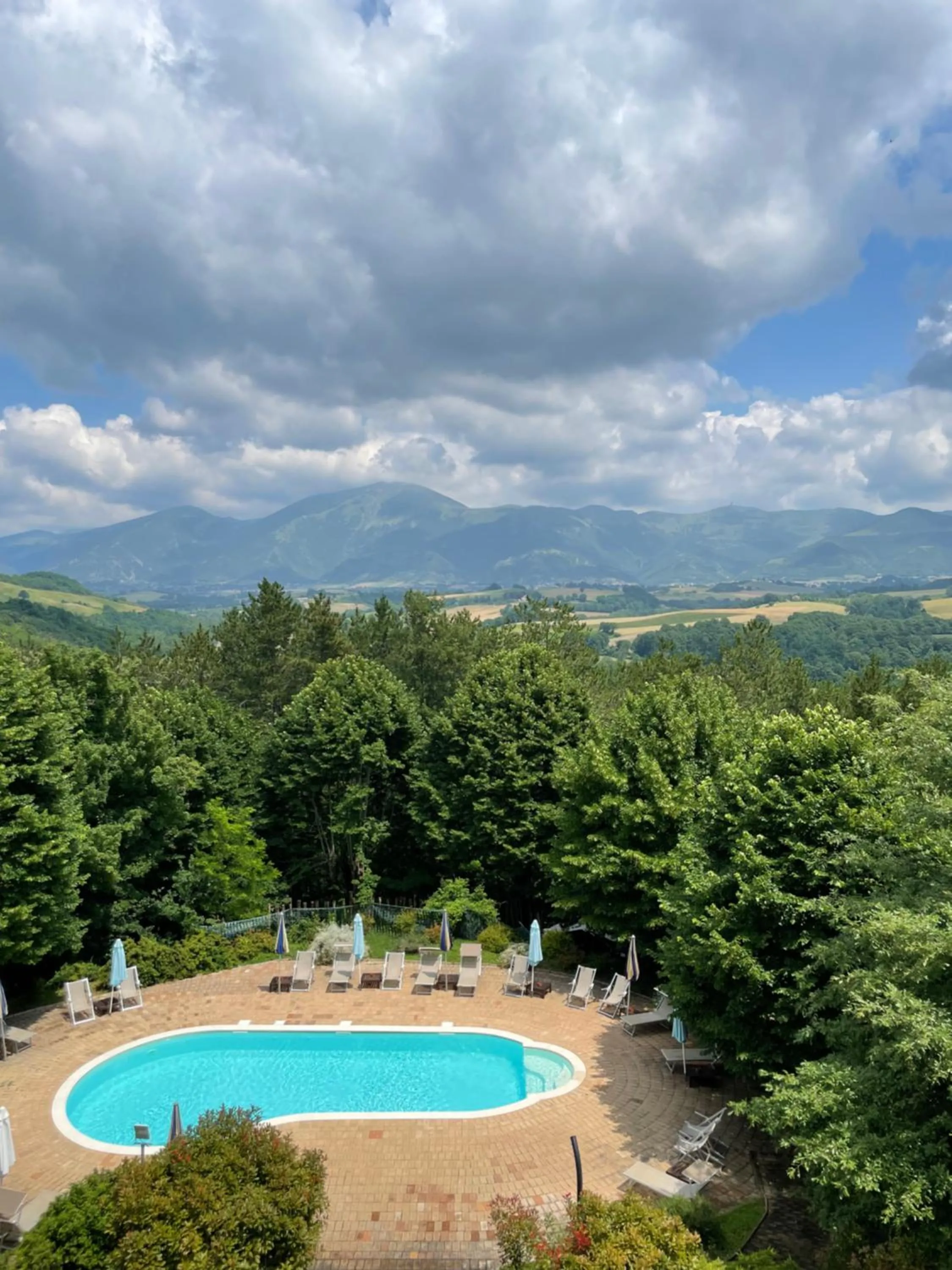 Natural landscape in Castello di Baccaresca